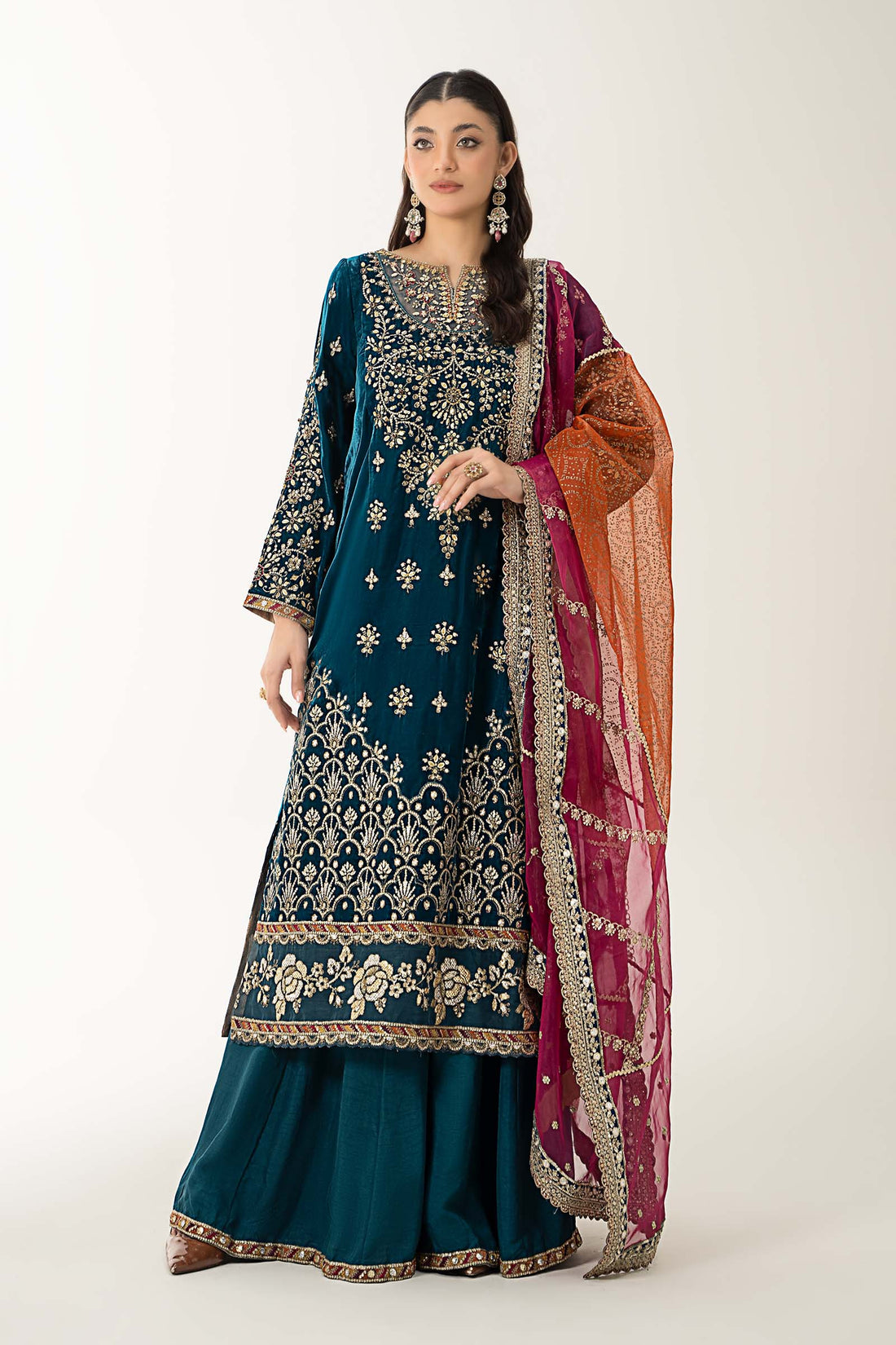 Maira B | Ready to Wear | SF-W24-05 -  Maria B Luxury Formals -  House of Maryam