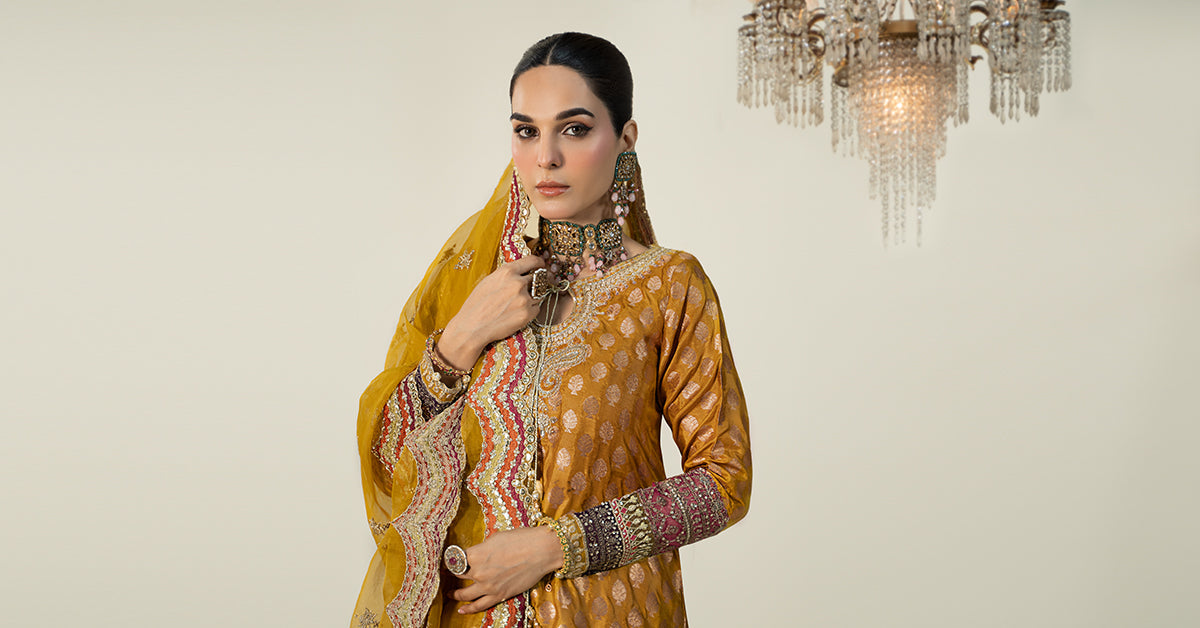 Maira B | Ready to Wear | SF-W24-08 -  Maria B Luxury Formals -  House of Maryam