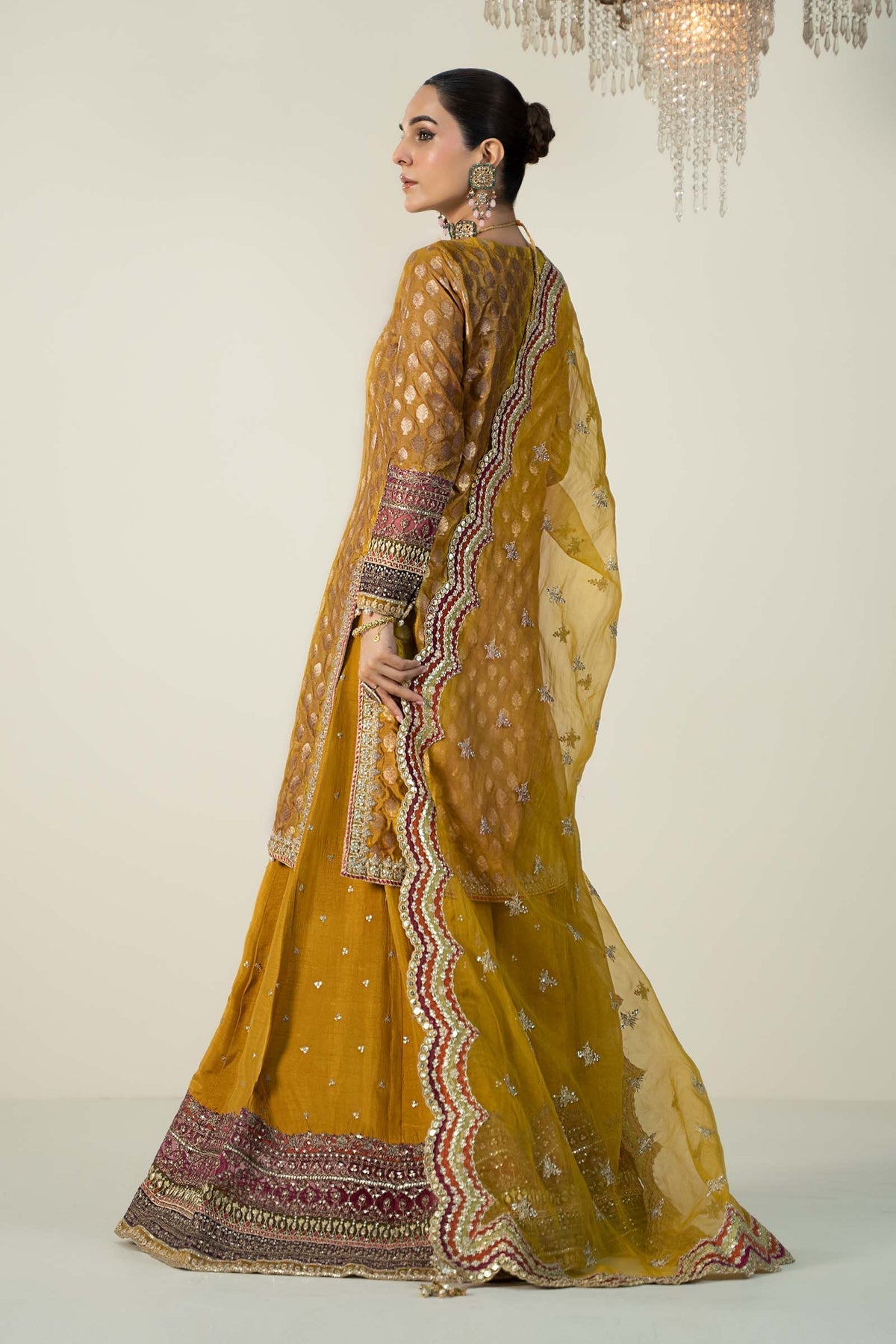 Maria B | Formal Wears | SF-W24-08 -  Maria B Formal - Original Designer Dress - House of Maryam