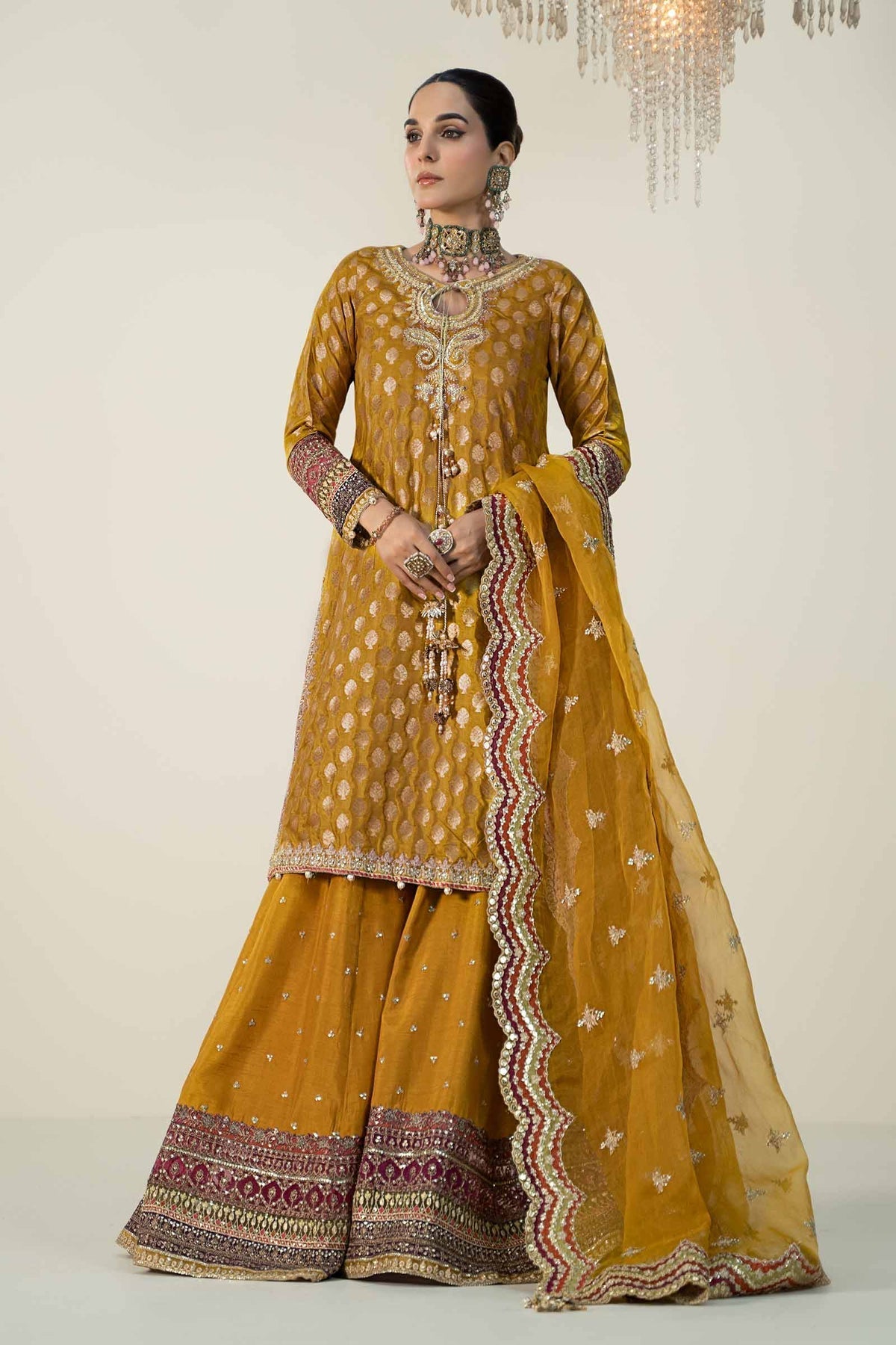 Maria B | Formal Wears | SF-W24-08 -  Maria B Formal - Original Designer Dress - House of Maryam