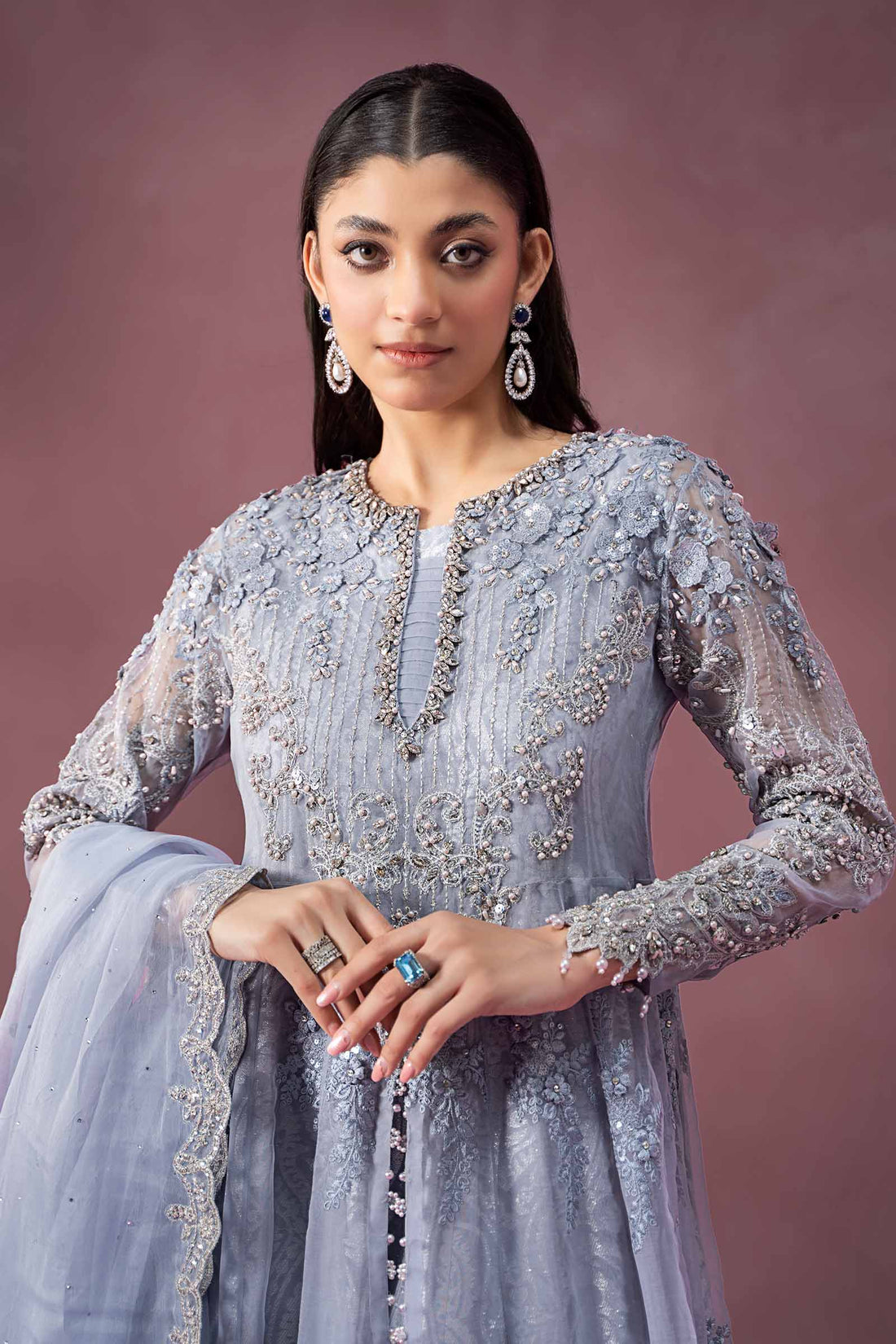 Maira B | Ready to Wear | SF-W24-10 -  Maria B Luxury Formals -  House of Maryam