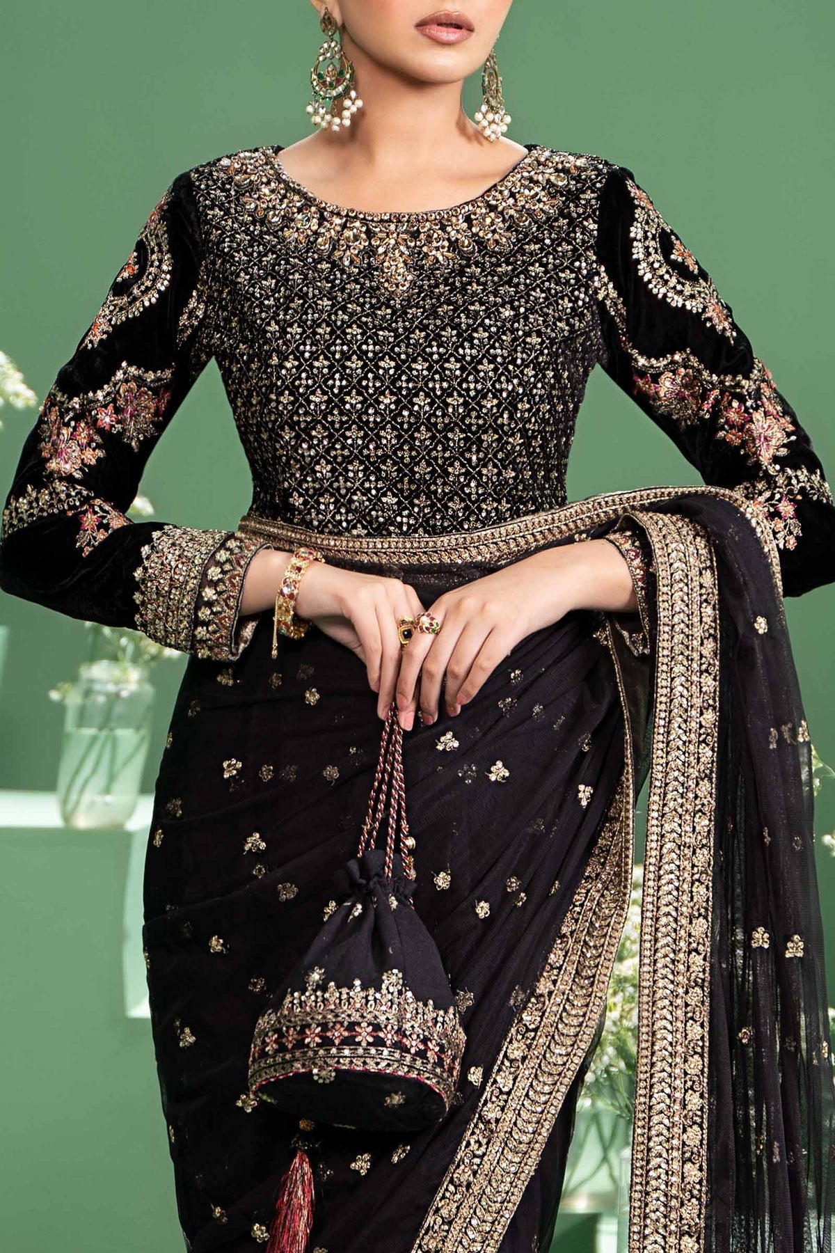 Maria b | Formal Wears | SF-W24-11 -  Maria B Formal - Original Designer Dress - House of Maryam