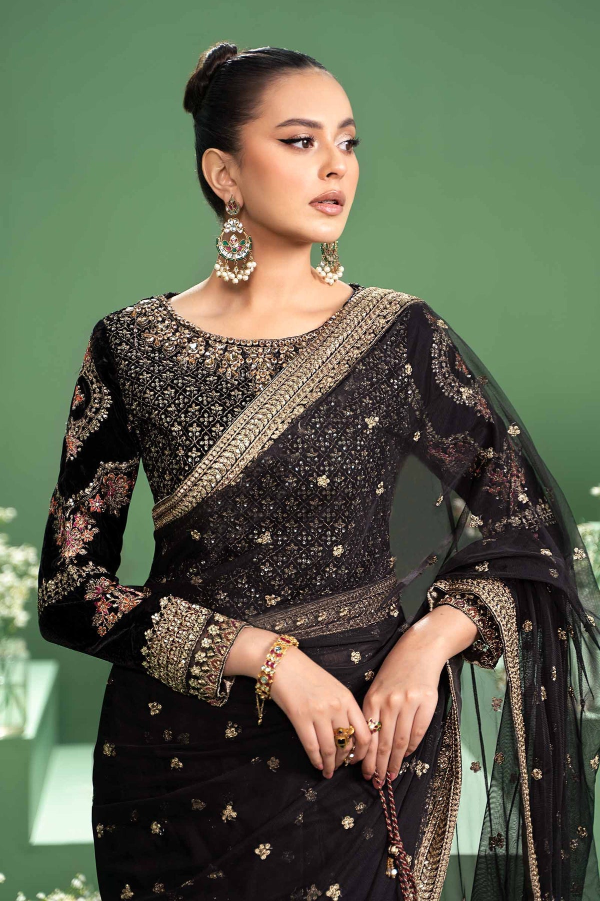 Maria b | Formal Wears | SF-W24-11 -  Maria B Formal - Original Designer Dress - House of Maryam