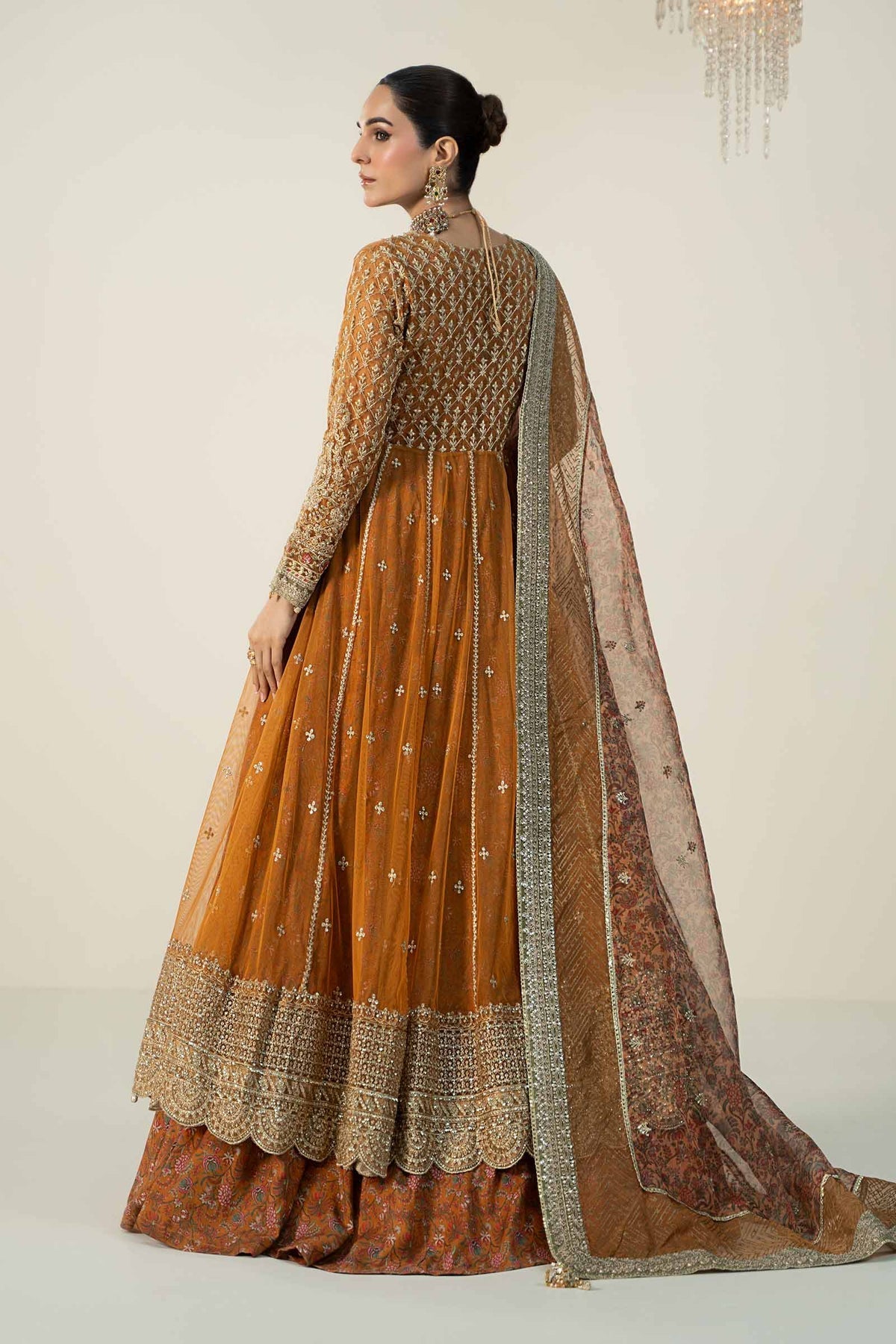 Maria B | Formal Wears | SF-W24-13 -  Maria B Formal - Original Designer Dress - House of Maryam