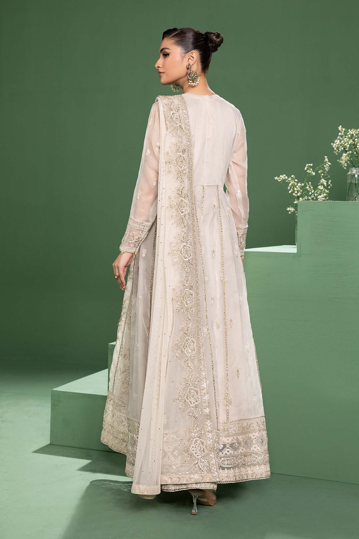 Maria b | Formal Wears | SF-W24-16 -  Maria B Formal - Original Designer Dress - House of Maryam