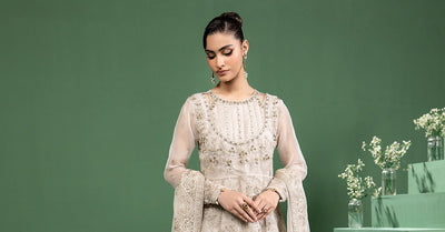Maria b | Formal Wears | SF-W24-16 -  Maria B Formal - Original Designer Dress - House of Maryam
