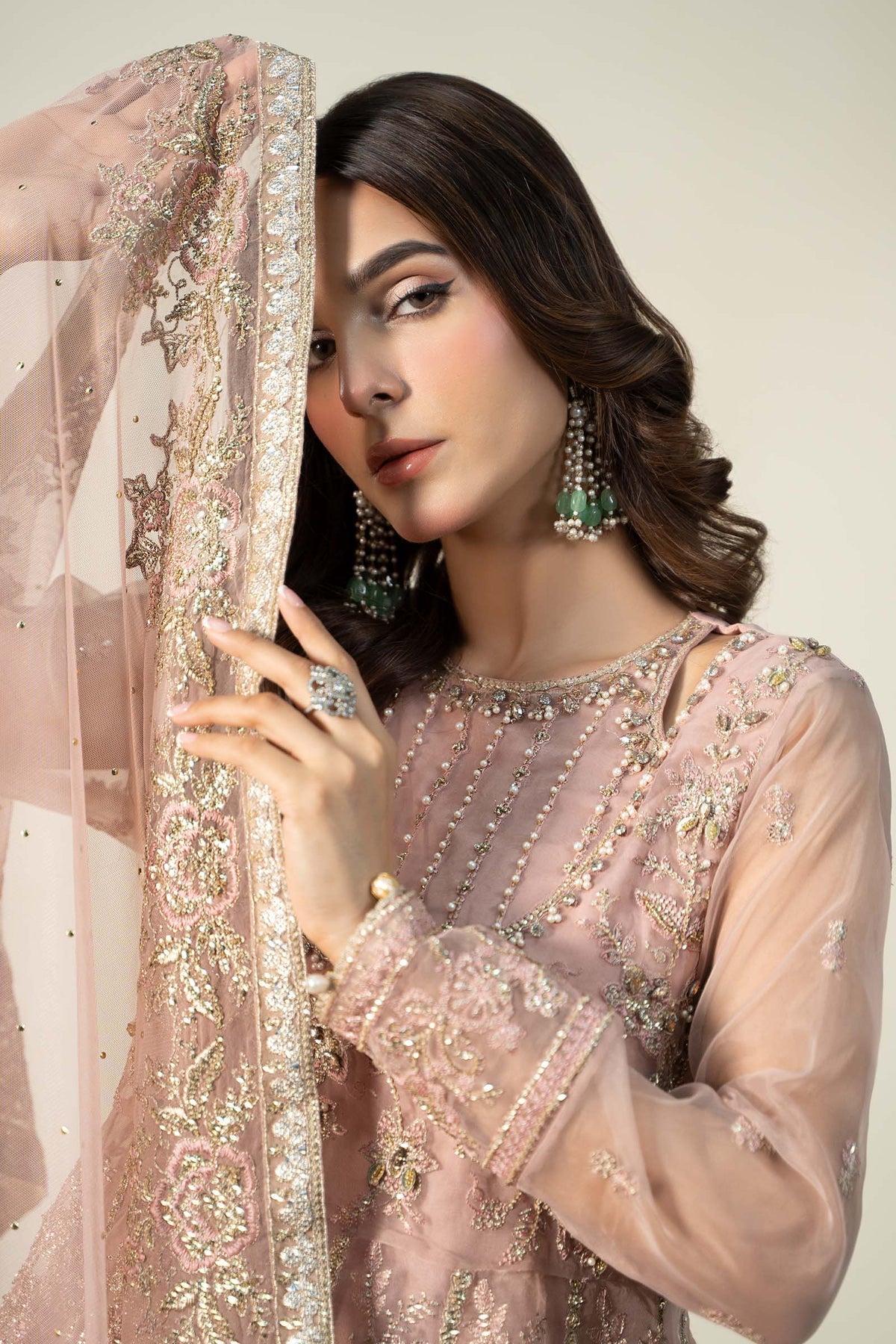 Maria b | Formal Wears | SF-W24-16 -  Maria B Formal - Original Designer Dress - House of Maryam