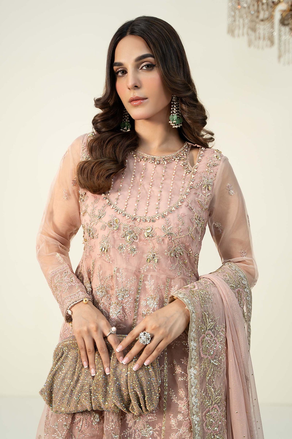 Maria b | Formal Wears | SF-W24-16 -  Maria B Formal - Original Designer Dress - House of Maryam