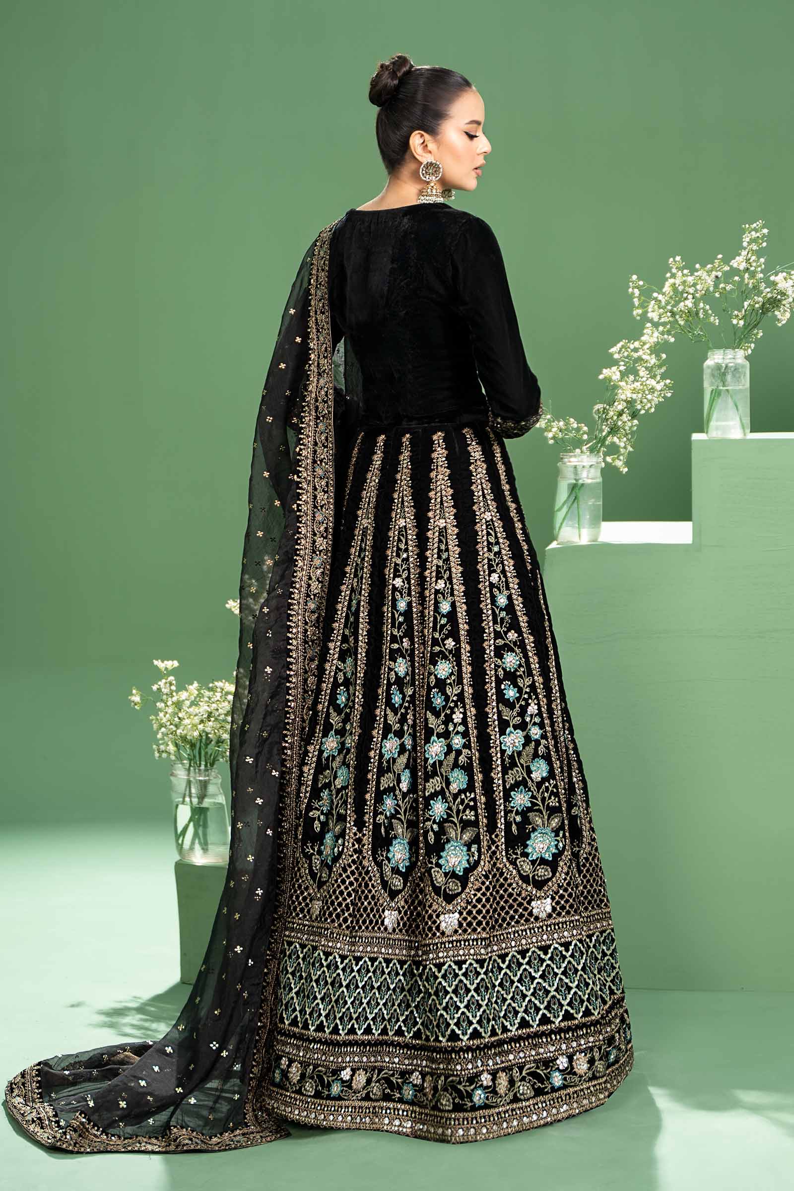 Maira B | Ready to Wear | SF-W24-17 -  Maria B Luxury Formals -  House of Maryam