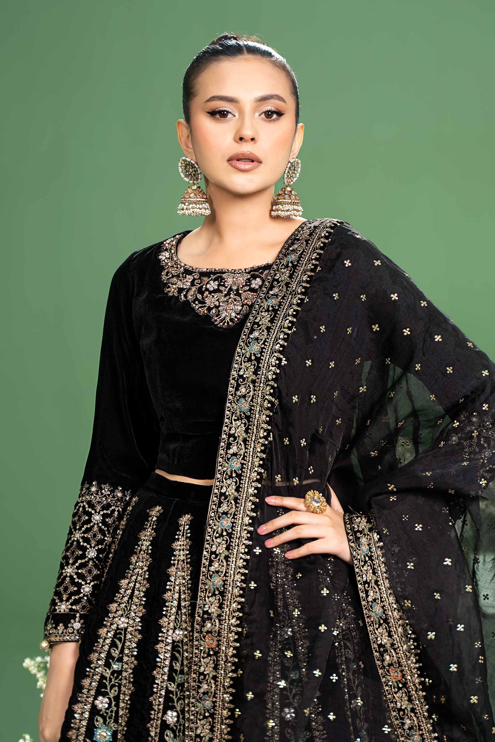 Maira B | Ready to Wear | SF-W24-17 -  Maria B Luxury Formals -  House of Maryam