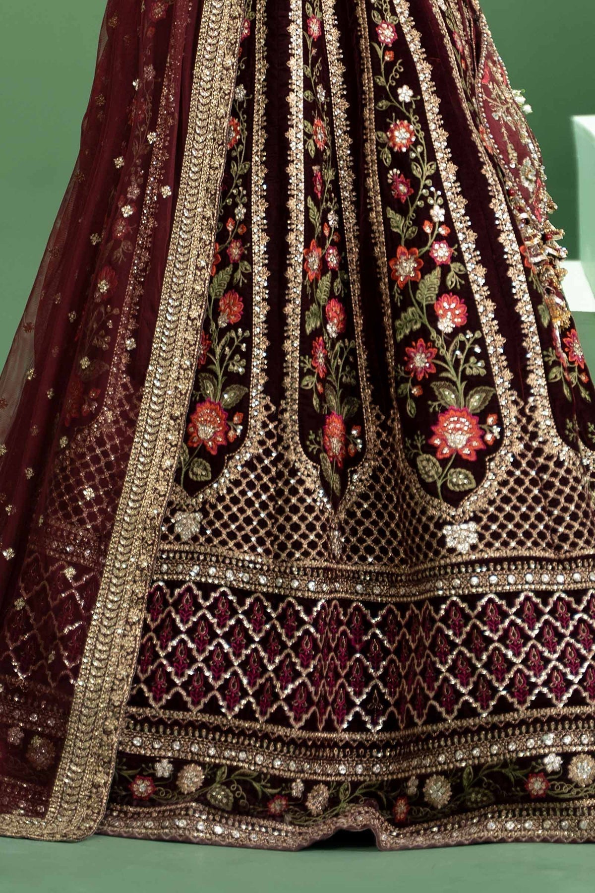 Maria b | Formal Wears | SF-W24-17 -  Maria B Formal - Original Designer Dress - House of Maryam