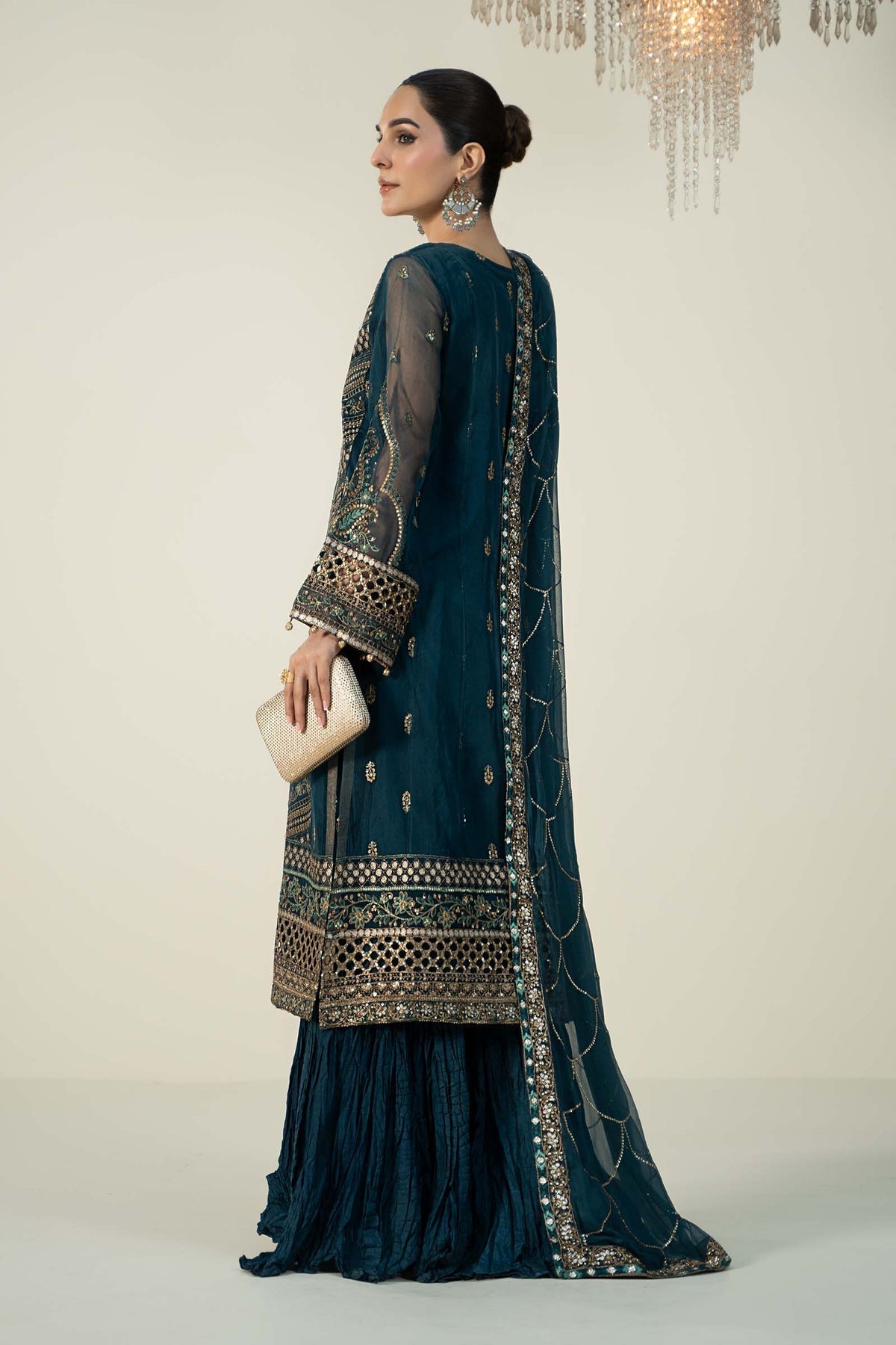 Maria b | Formal Wears | SF-W24-18 -  Maria B Formal - Original Designer Dress - House of Maryam