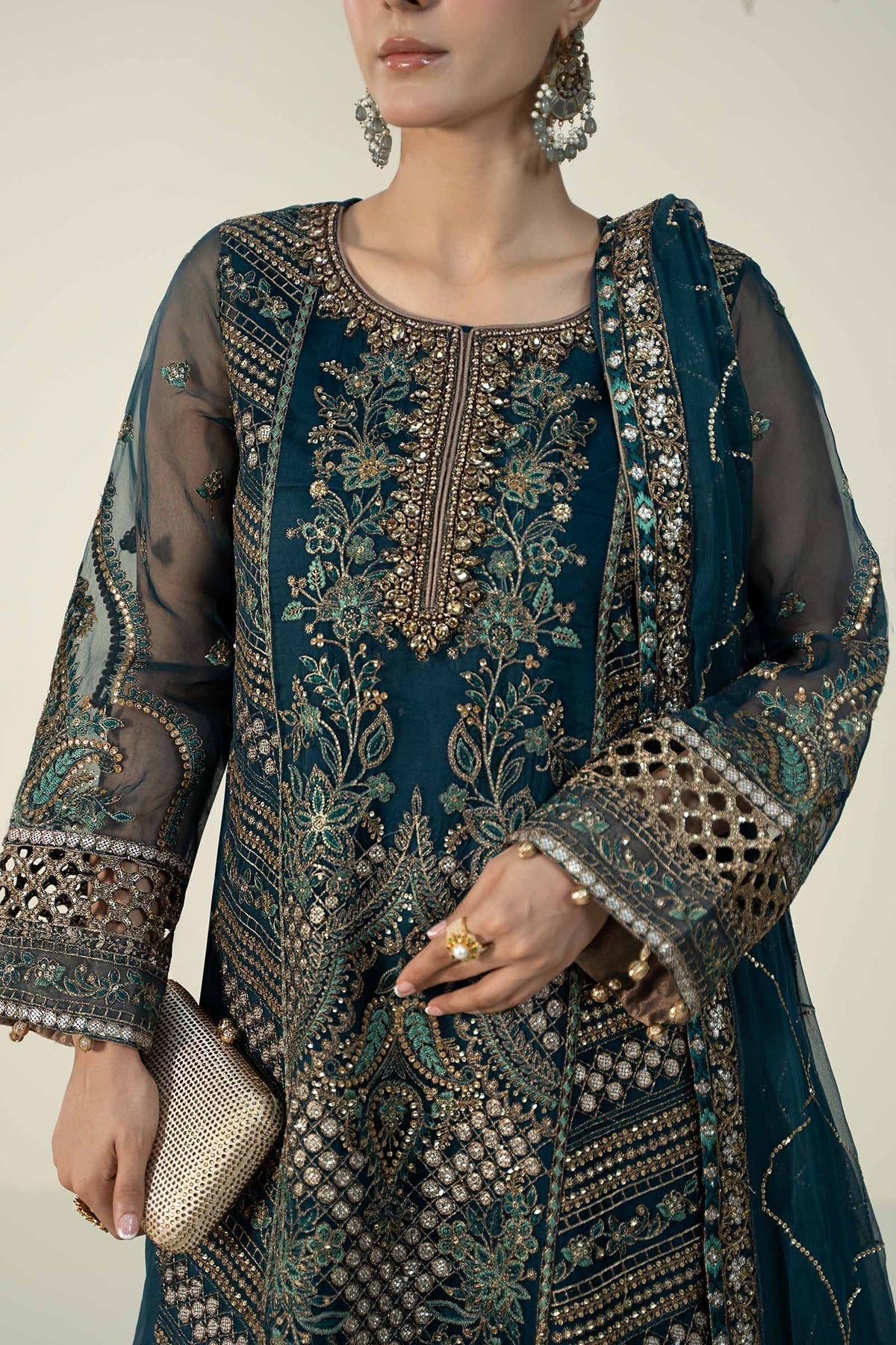 Maria b | Formal Wears | SF-W24-18 by Designer Maria B - House of Maryam - Pakistani Designer Ethnic Wear in {{ shop.shopifyCountryName }}