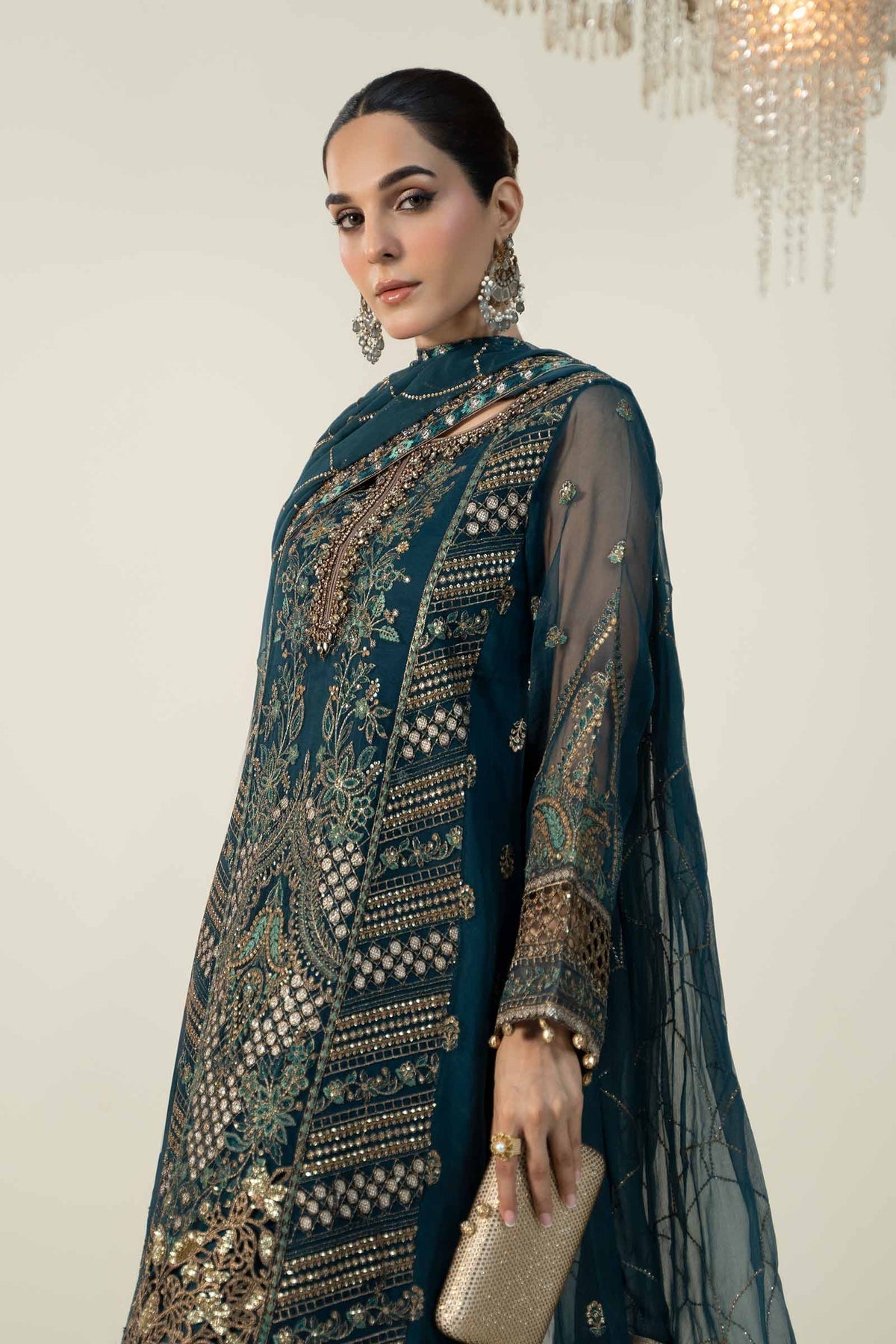 Maria b | Formal Wears | SF-W24-18 by Designer Maria B - House of Maryam - Pakistani Designer Ethnic Wear in {{ shop.shopifyCountryName }}