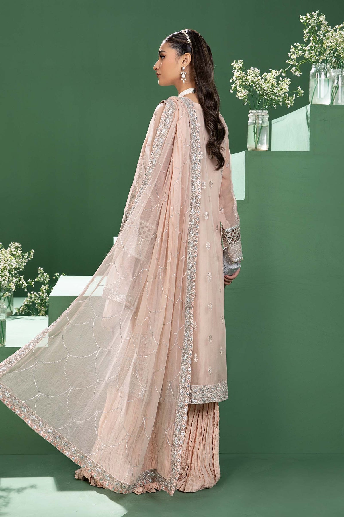 Maria b | Formal Wears | SF-W24-18 -  Maria B Formal - Original Designer Dress - House of Maryam