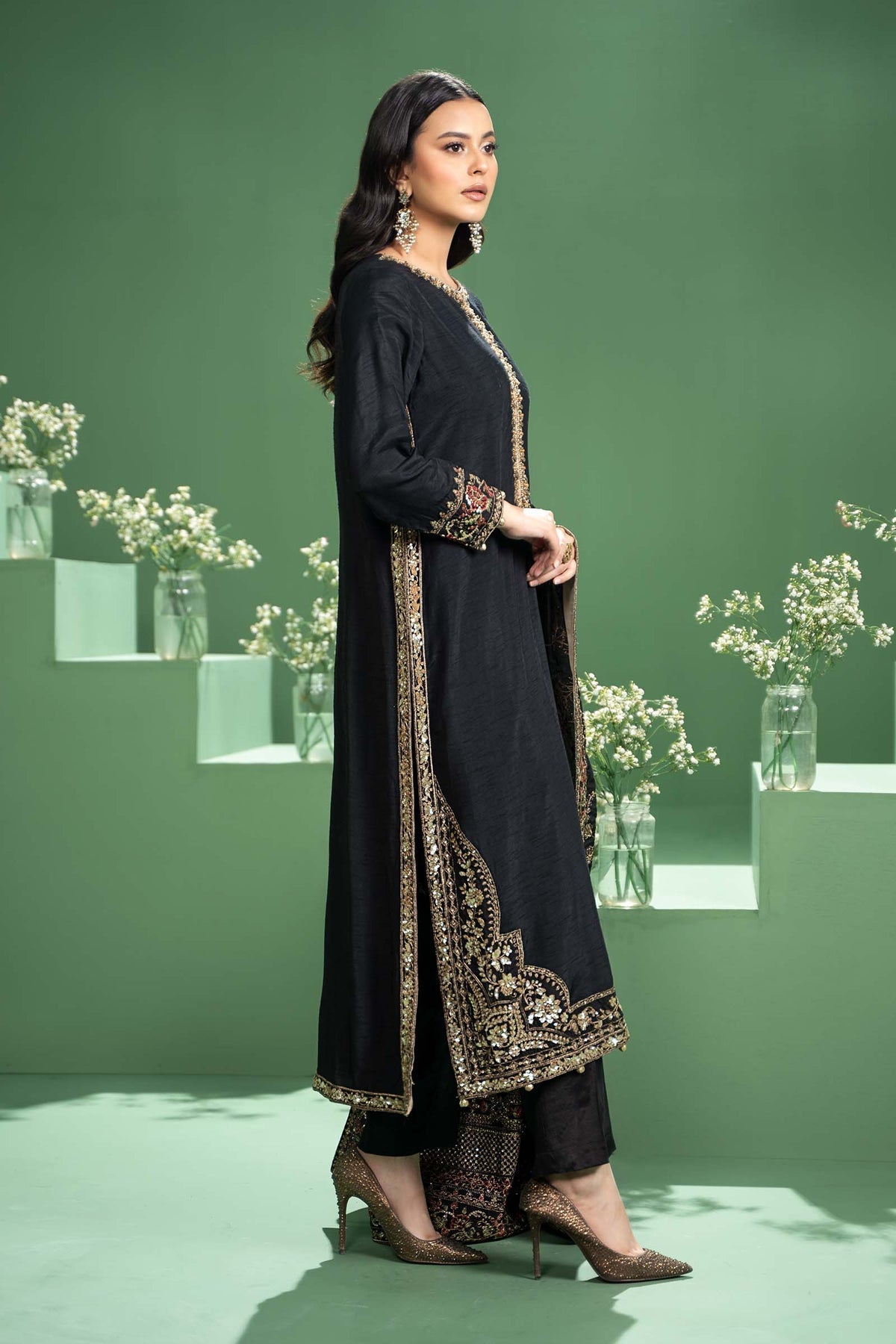 Maria b | Formal Wears | SF-W24-20 -  Maria B Formal - Original Designer Dress - House of Maryam