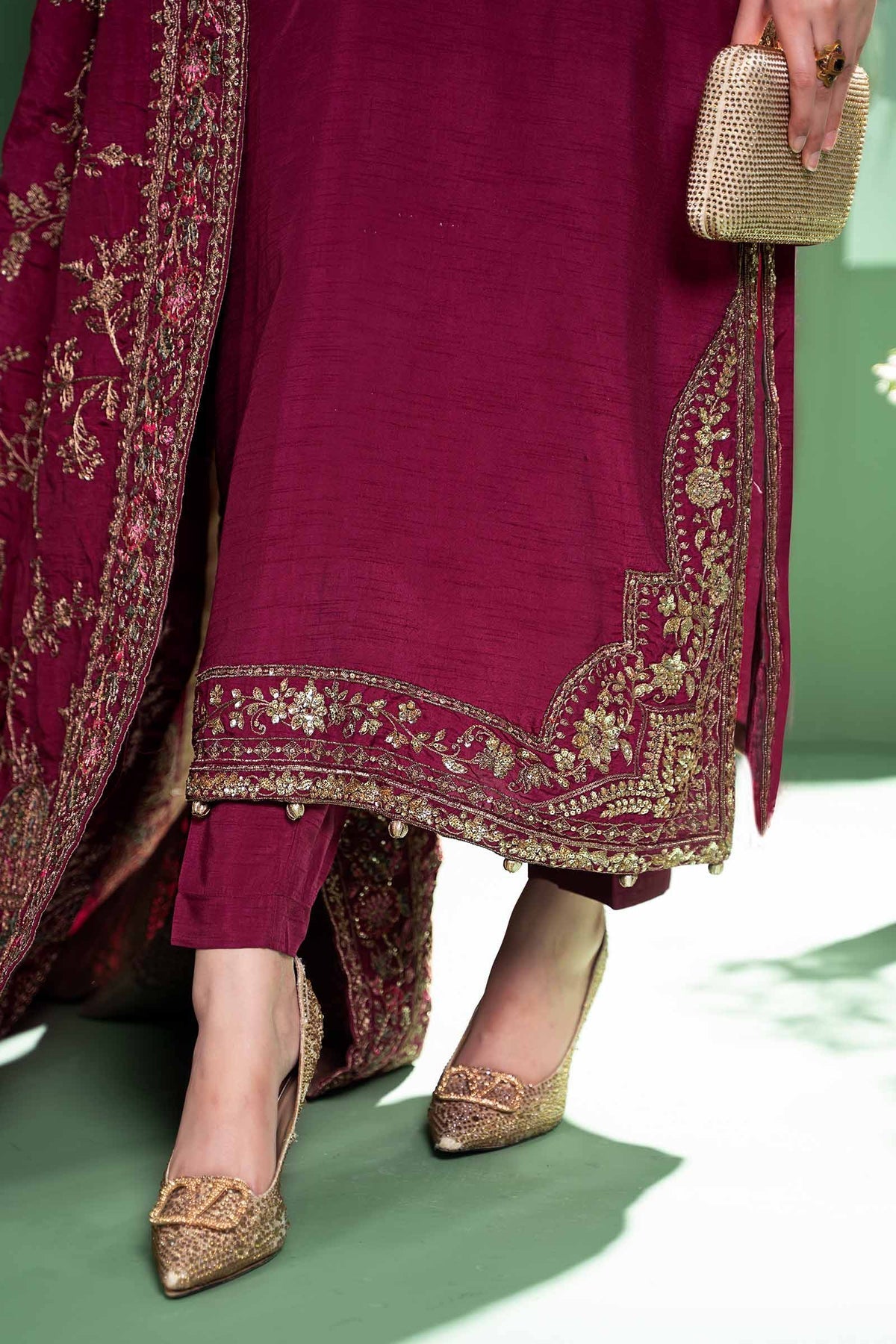 Maria b | Formal Wears | SF-W24-20 -  Maria B Formal - Original Designer Dress - House of Maryam