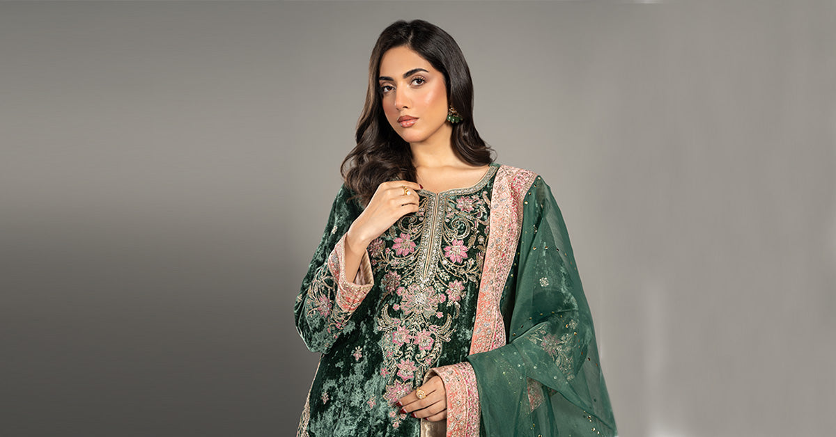 Maira B | Ready to Wear | SF-W24-21 -  Maria B Luxury Formals -  House of Maryam