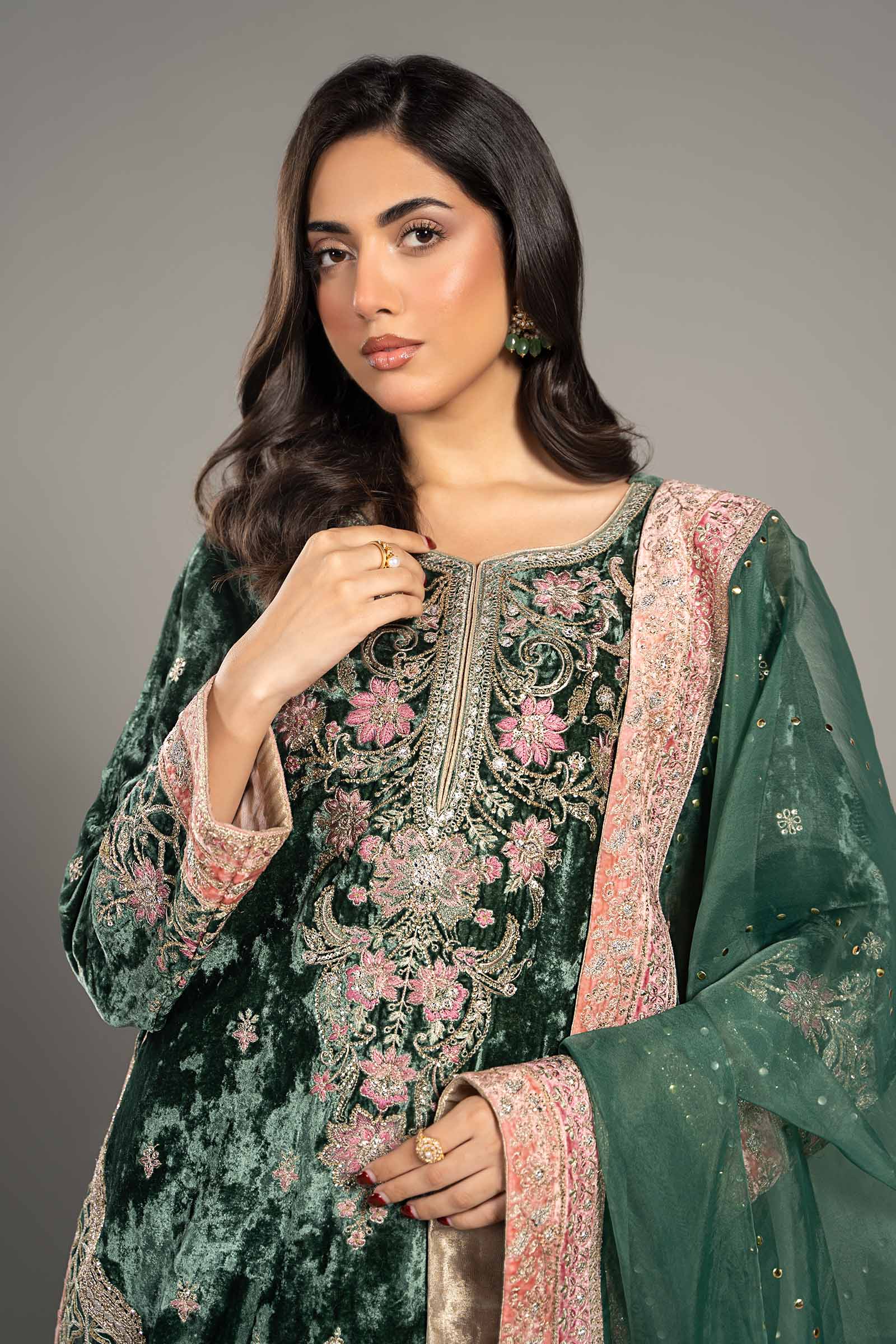 Maira B | Ready to Wear | SF-W24-21 -  Maria B Luxury Formals -  House of Maryam