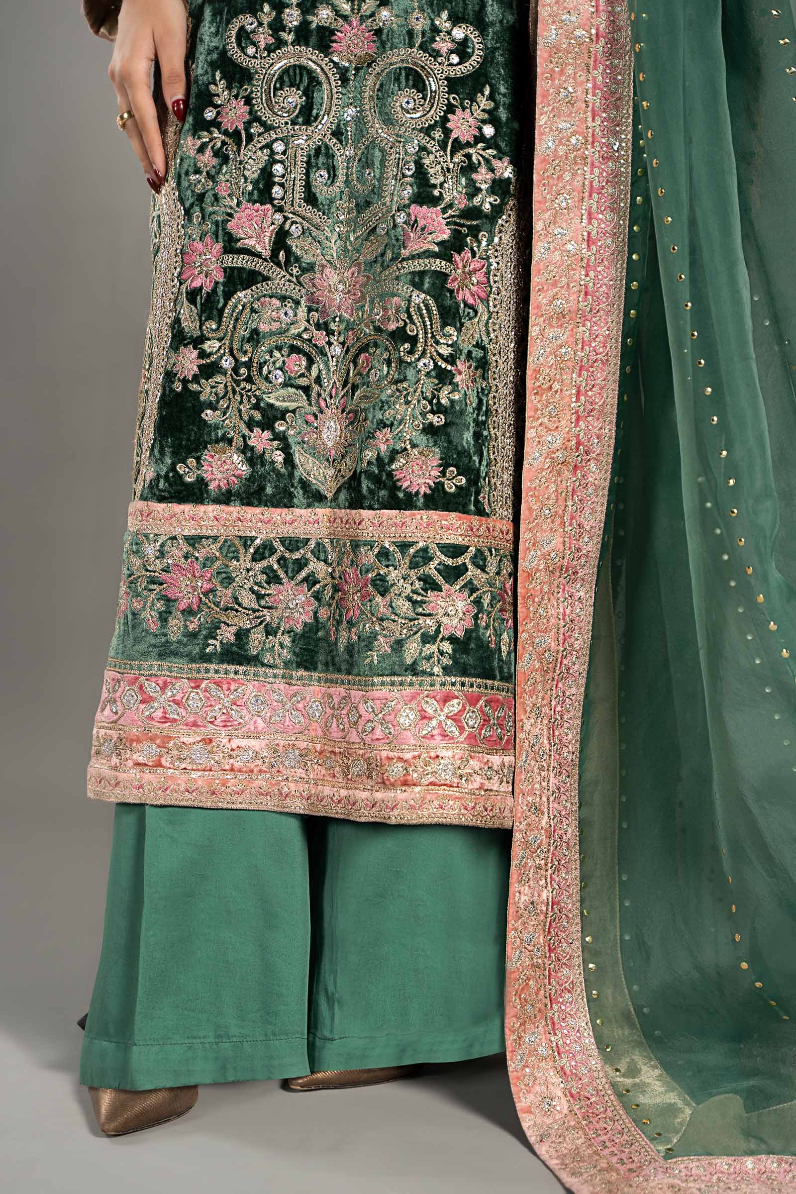 Maira B | Ready to Wear | SF-W24-21 -  Maria B Luxury Formals -  House of Maryam