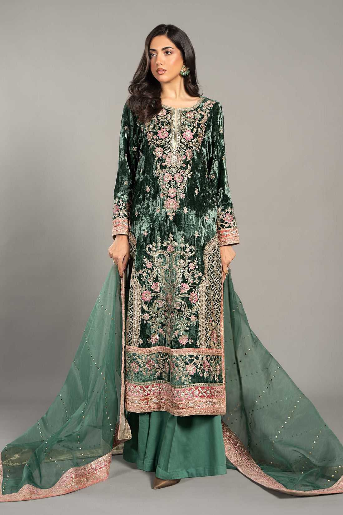 Maira B | Ready to Wear | SF-W24-21 -  Maria B Luxury Formals -  House of Maryam