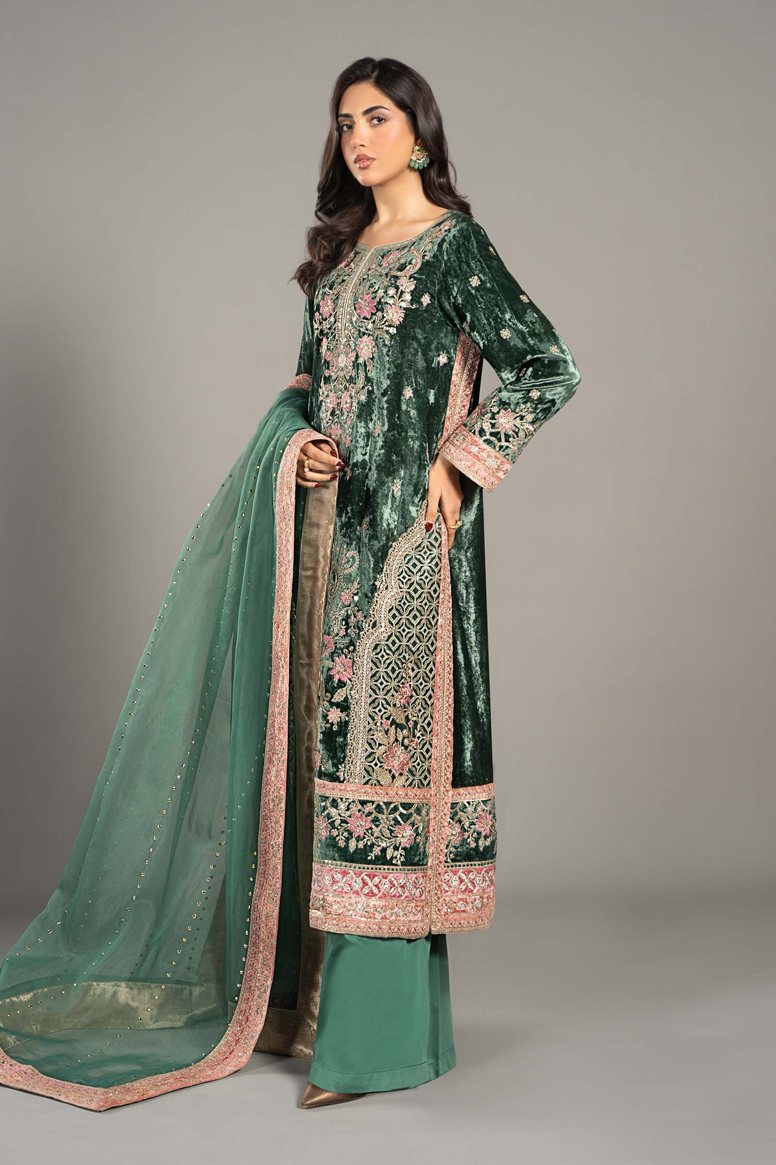 Maira B | Ready to Wear | SF-W24-21 -  Maria B Luxury Formals -  House of Maryam