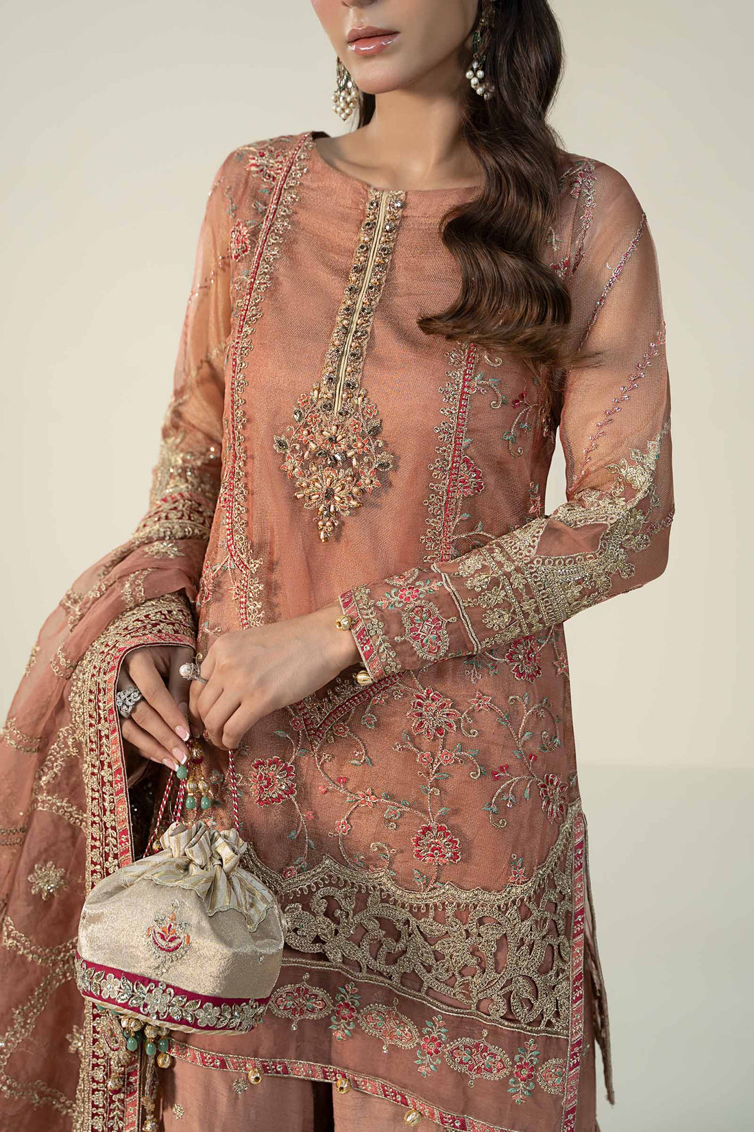 Maira B | Ready to Wear | SF-W24-24 -  Maria B Luxury Formals -  House of Maryam