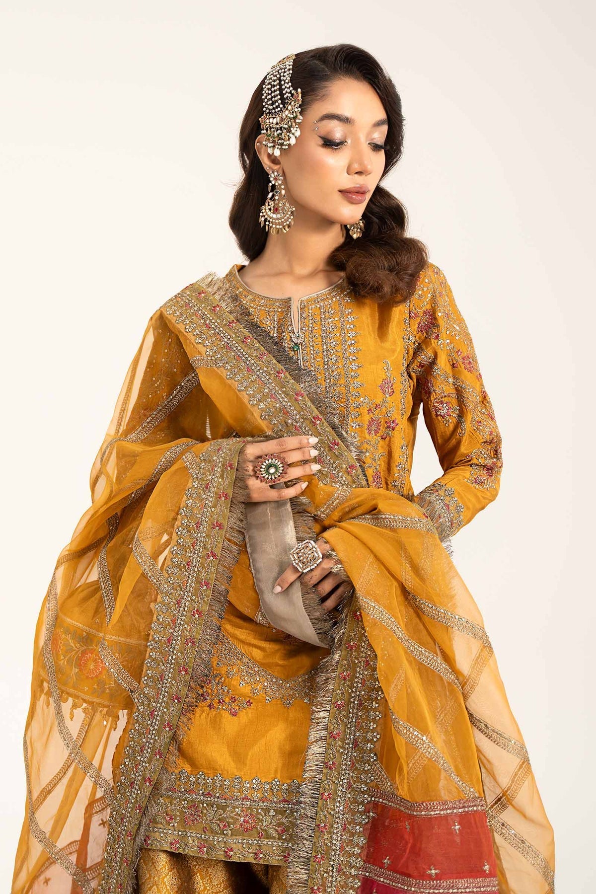 Maria b | Formal Wears | SF-W24-25 -  Maria B Formal - Original Designer Dress - House of Maryam
