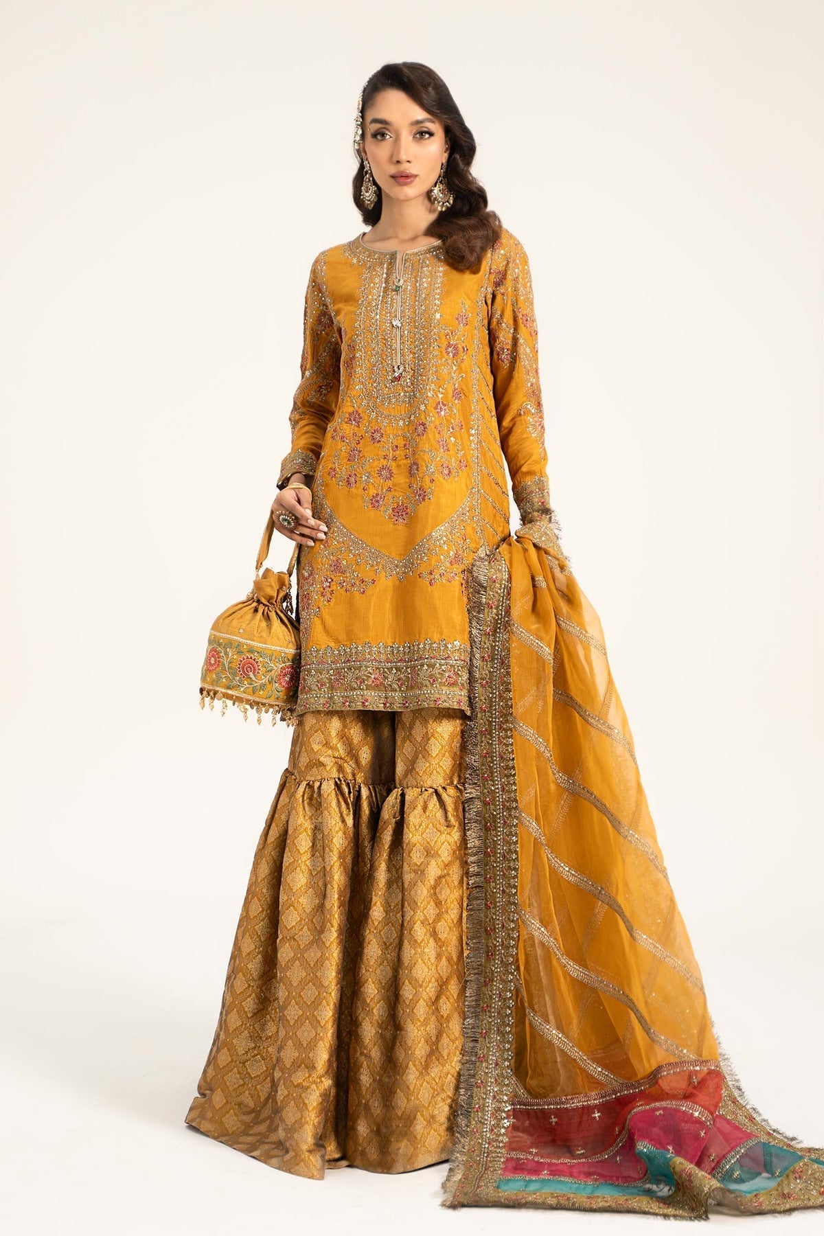 Maria b | Formal Wears | SF-W24-25 -  Maria B Formal - Original Designer Dress - House of Maryam