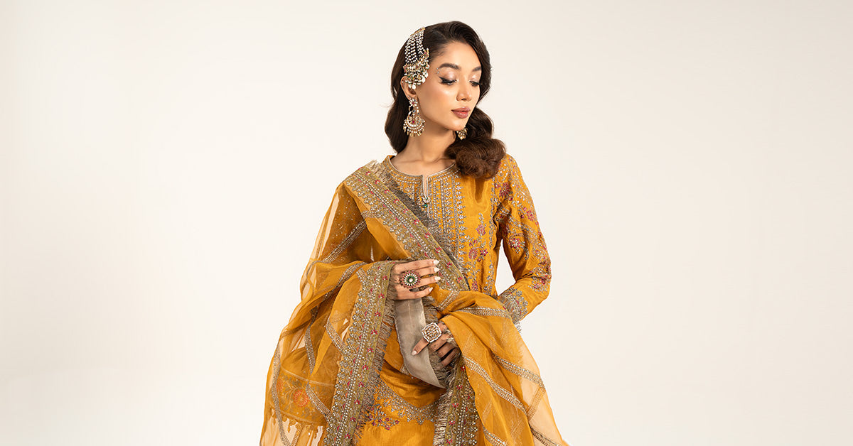 Maria b | Formal Wears | SF-W24-25 -  Maria B Formal - Original Designer Dress - House of Maryam