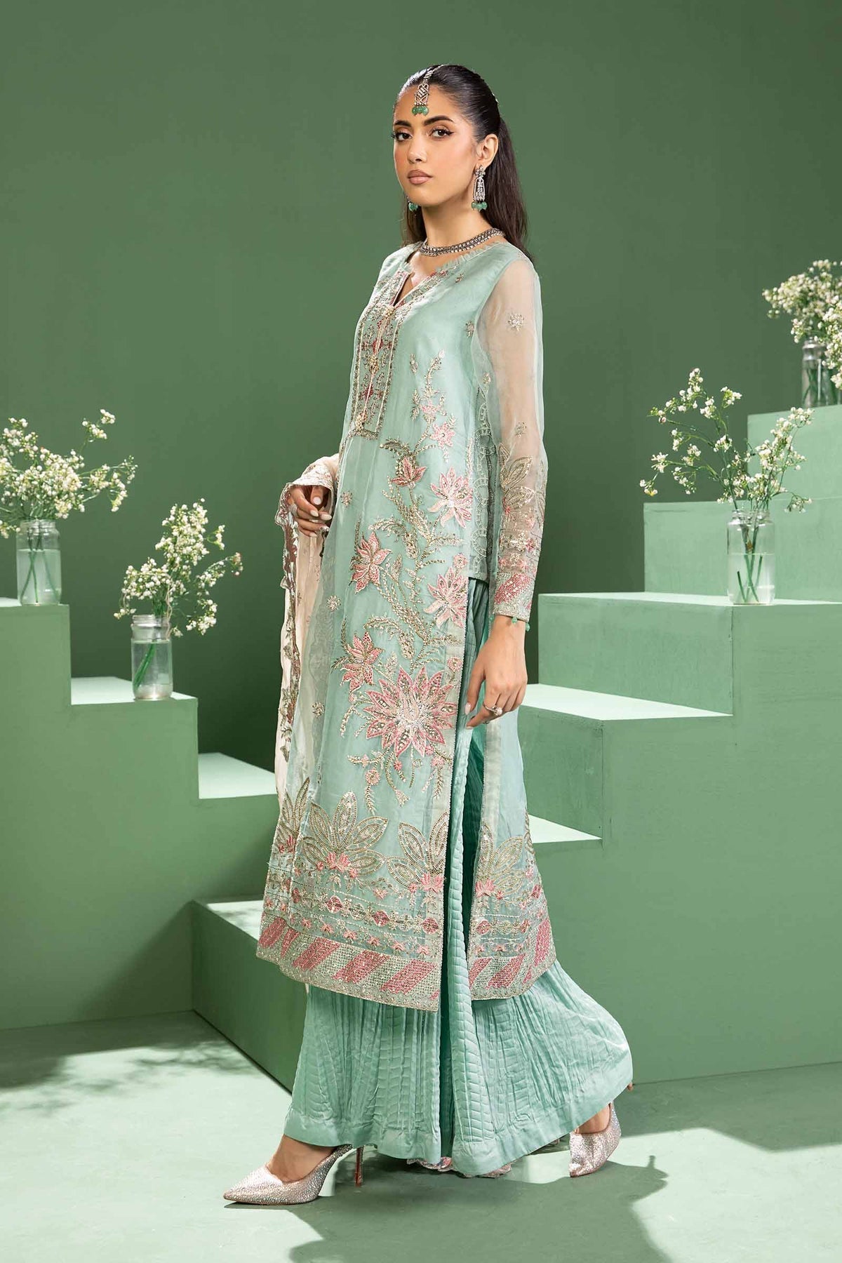 Maria b | Formal Wears | SF-W24-27 -  Maria B Formal - Original Designer Dress - House of Maryam
