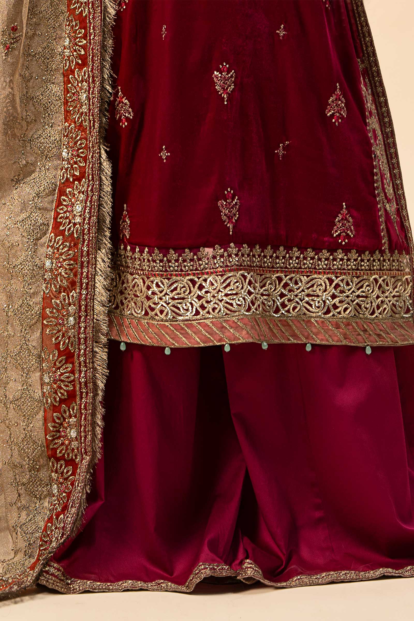 Maira B | Ready to Wear | SF-W24-29 -  Maria B Luxury Formals -  House of Maryam