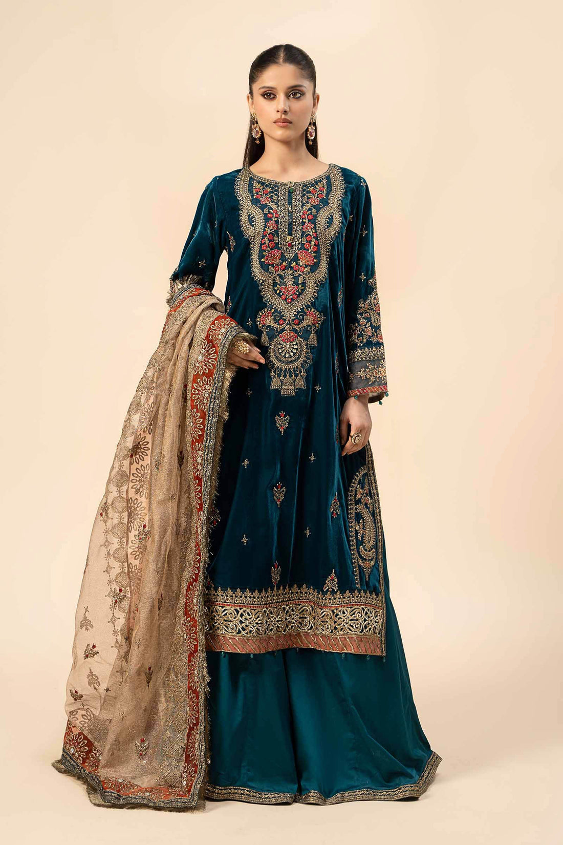 Maira B | Ready to Wear | SF-W24-29 -  Maria B Luxury Formals -  House of Maryam