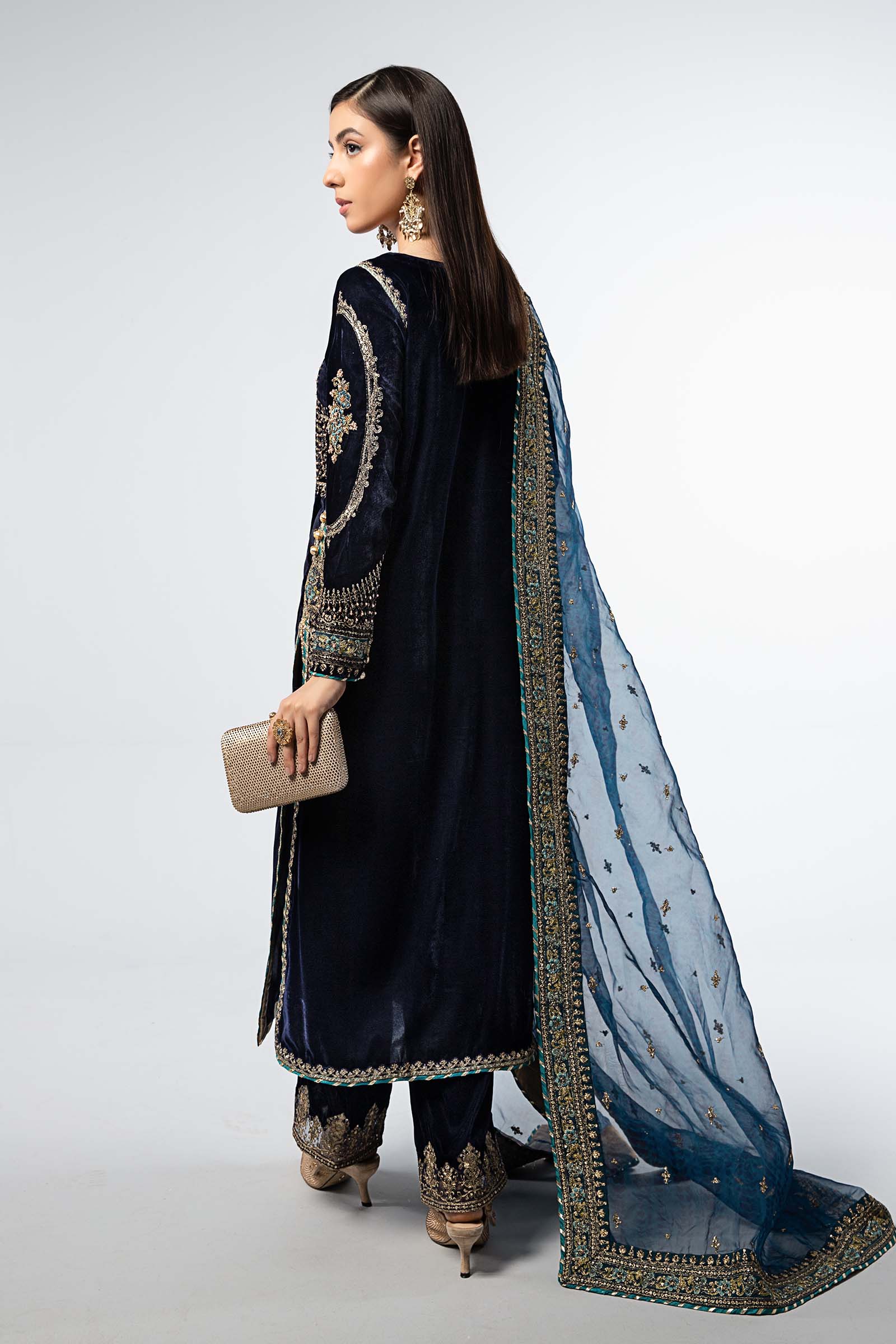 Maira B | Ready to Wear | SF-W24-34 -  Maria B Luxury Formals -  House of Maryam