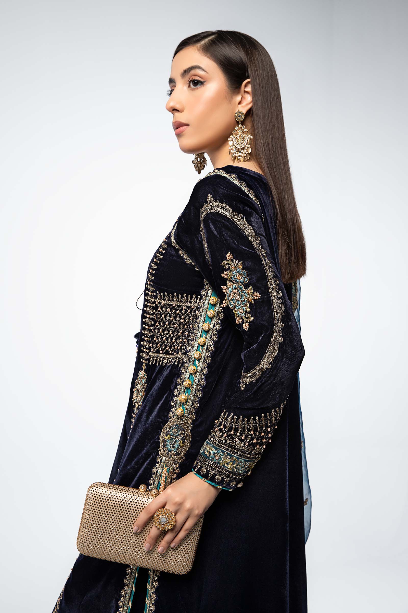 Maira B | Ready to Wear | SF-W24-34 -  Maria B Luxury Formals -  House of Maryam