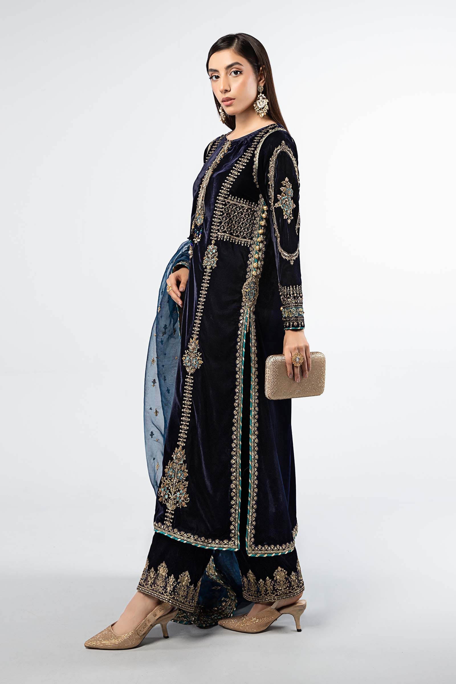 Maira B | Ready to Wear | SF-W24-34 -  Maria B Luxury Formals -  House of Maryam