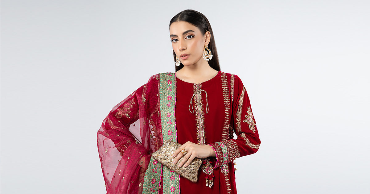 Maira B | Ready to Wear | SF-W24-34 -  Maria B Luxury Formals -  House of Maryam