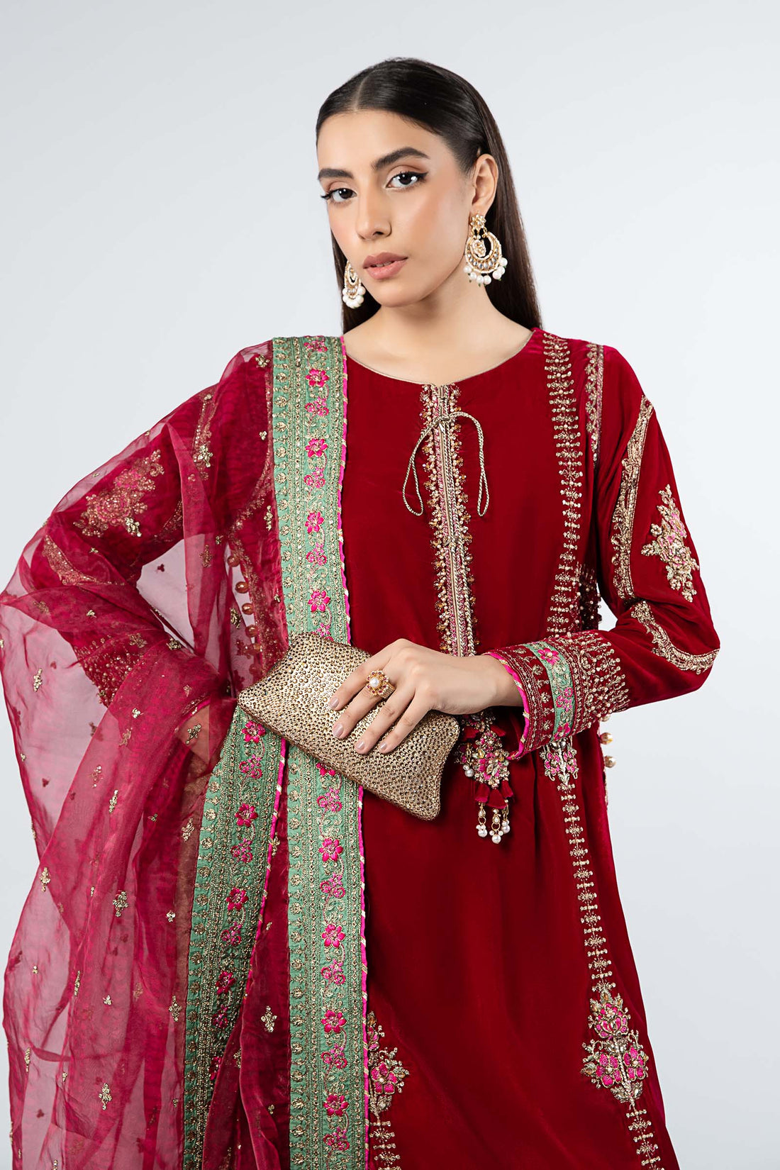 Maira B | Ready to Wear | SF-W24-34 -  Maria B Luxury Formals -  House of Maryam
