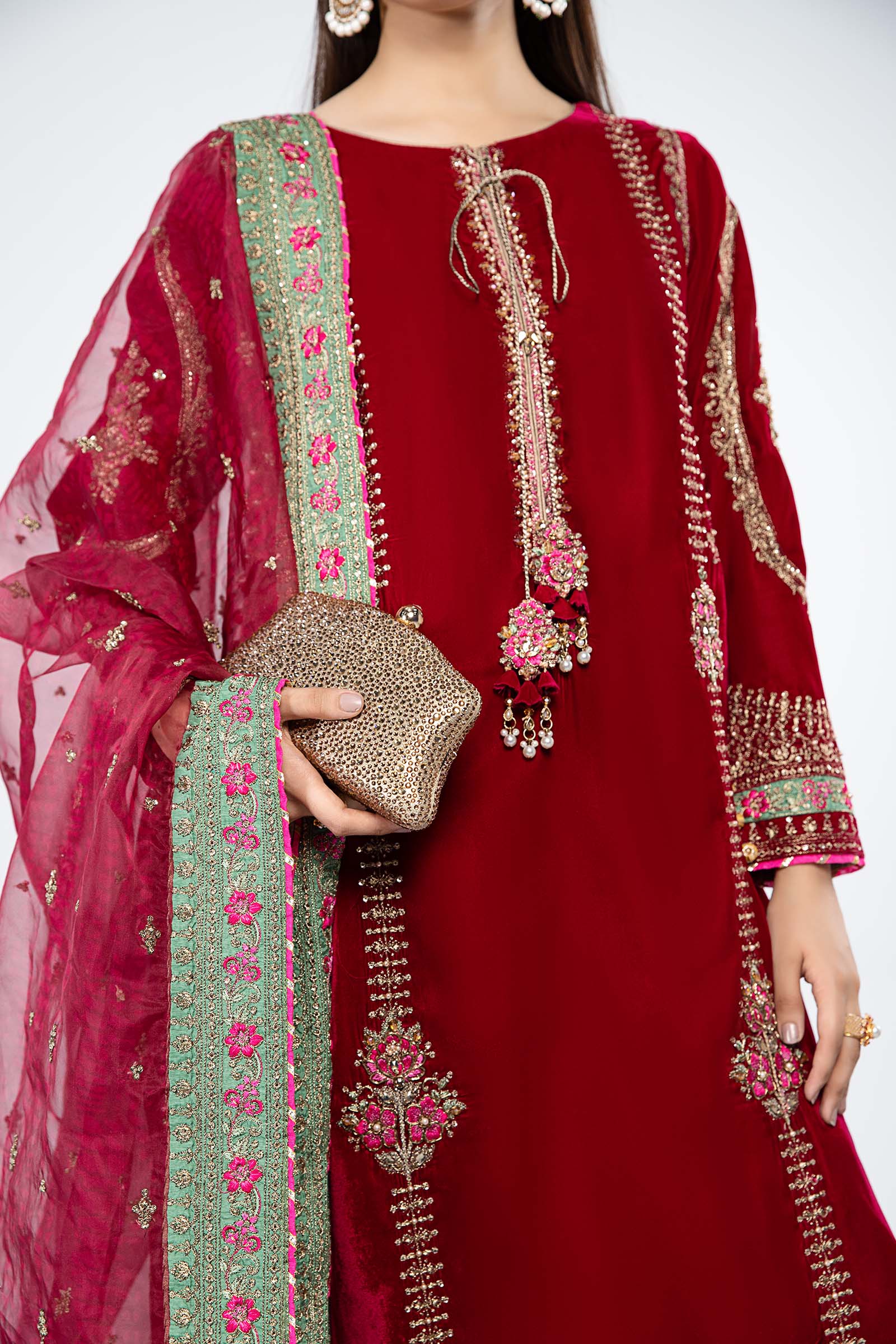 Maira B | Ready to Wear | SF-W24-34 -  Maria B Luxury Formals -  House of Maryam