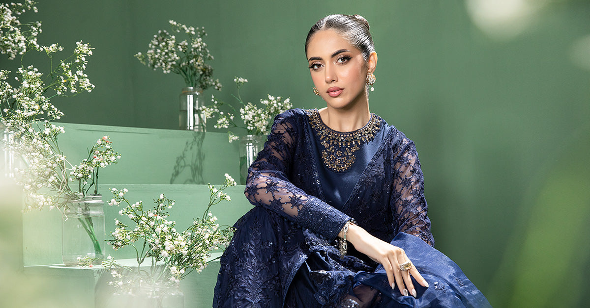 Maira B | Ready to Wear | SF-W24-44 -  Maria B Luxury Formals -  House of Maryam