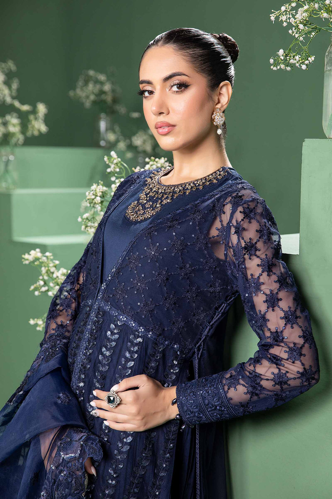Maira B | Ready to Wear | SF-W24-44 -  Maria B Luxury Formals -  House of Maryam