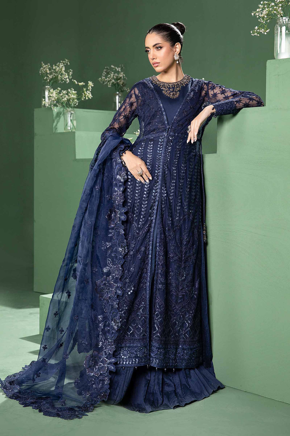 Maira B | Ready to Wear | SF-W24-44 -  Maria B Luxury Formals -  House of Maryam