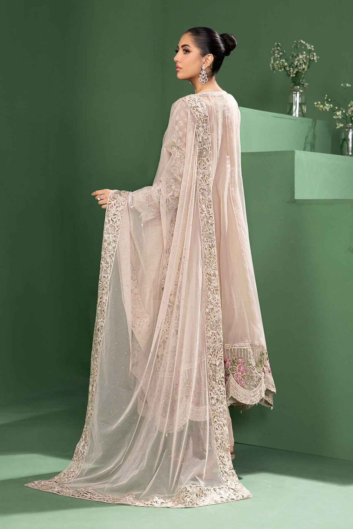 Maria b | Formal Wears | SF-W24-46 -  Maria B Formal - Original Designer Dress - House of Maryam