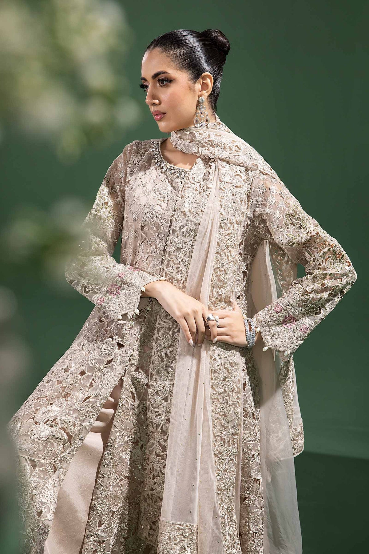 Maria b | Formal Wears | SF-W24-46 -  Maria B Formal - Original Designer Dress - House of Maryam
