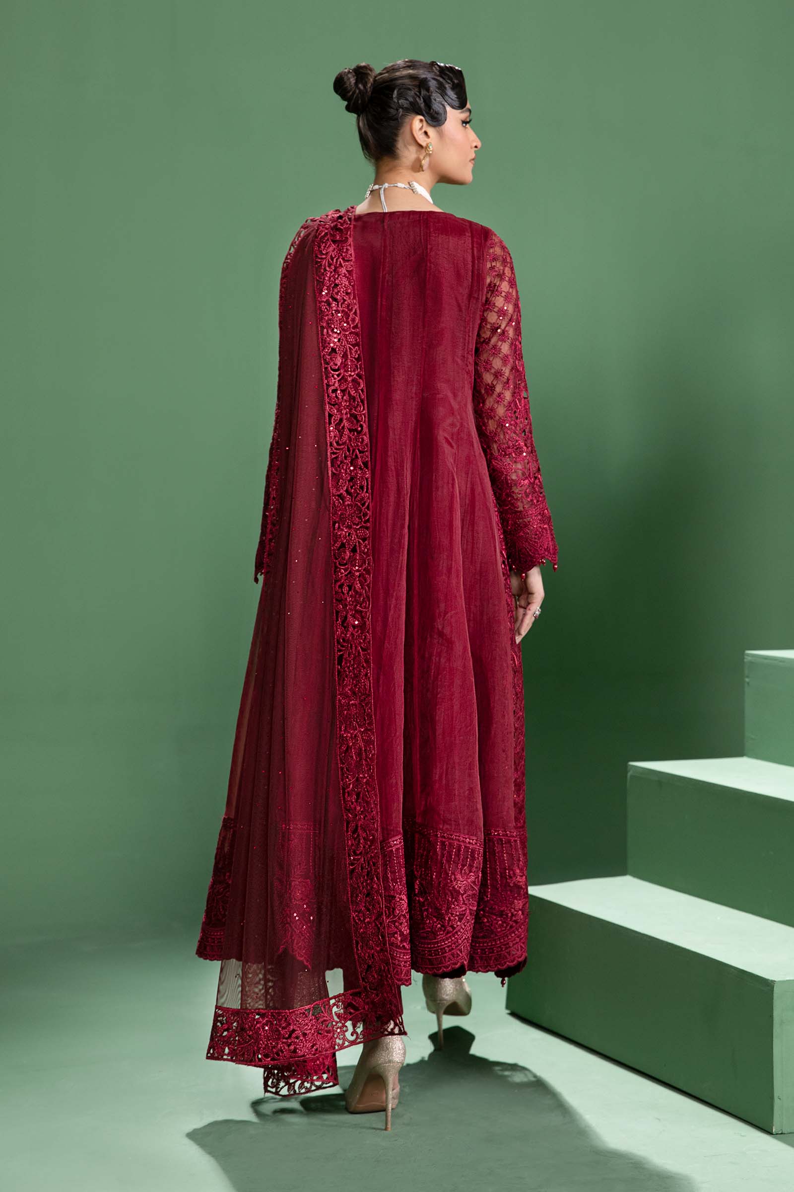 Maira B | Ready to Wear | SF-W24-46 -  Maria B Luxury Formals -  House of Maryam
