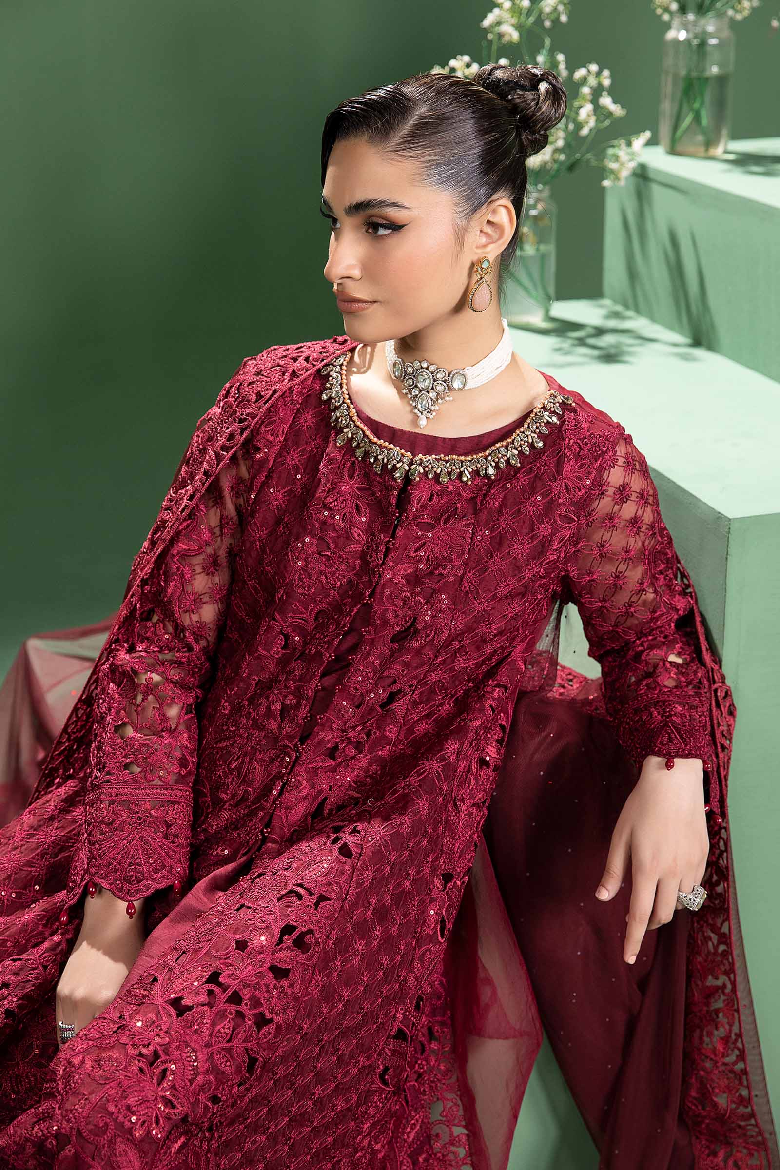Maira B | Ready to Wear | SF-W24-46 -  Maria B Luxury Formals -  House of Maryam