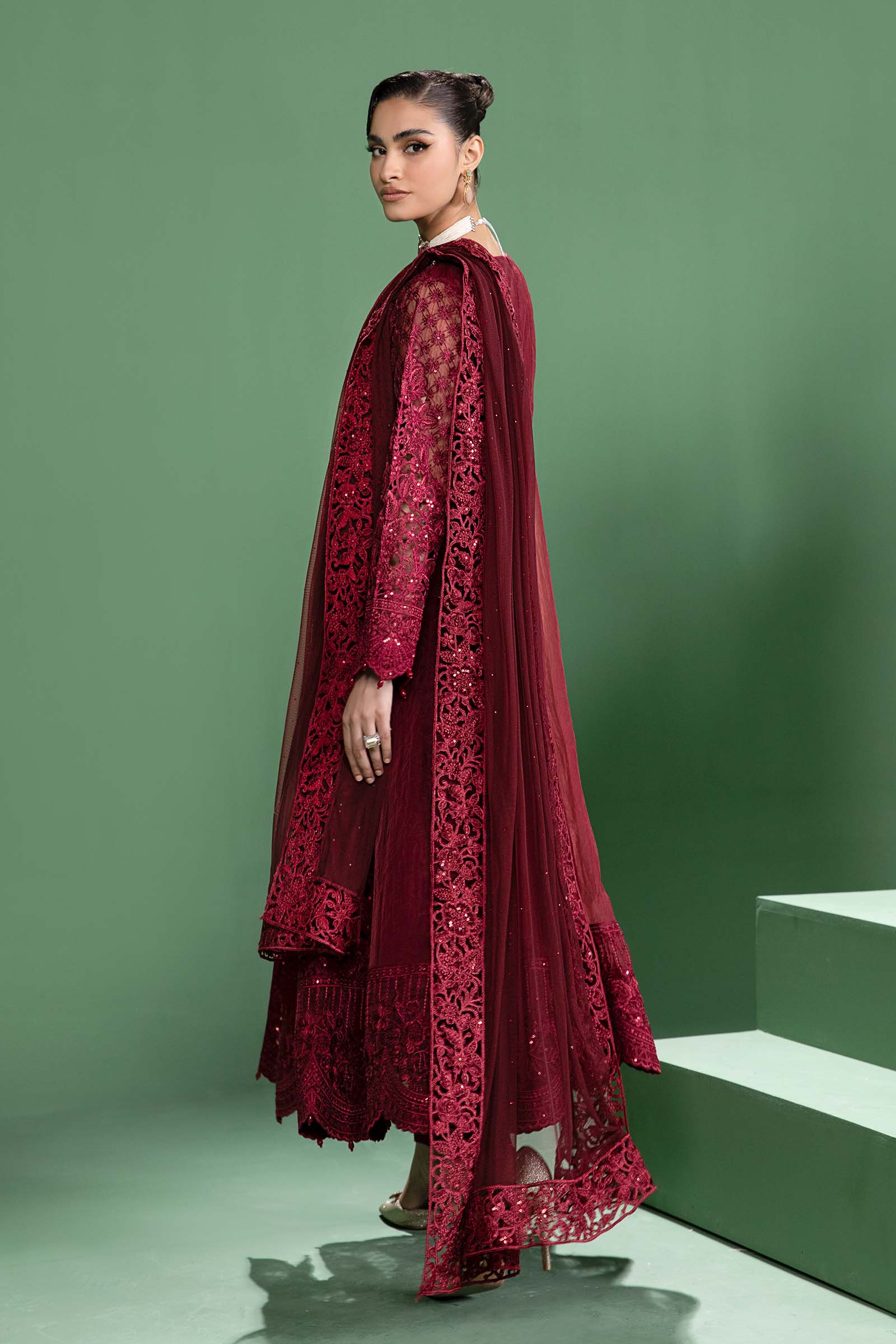 Maira B | Ready to Wear | SF-W24-46 -  Maria B Luxury Formals -  House of Maryam
