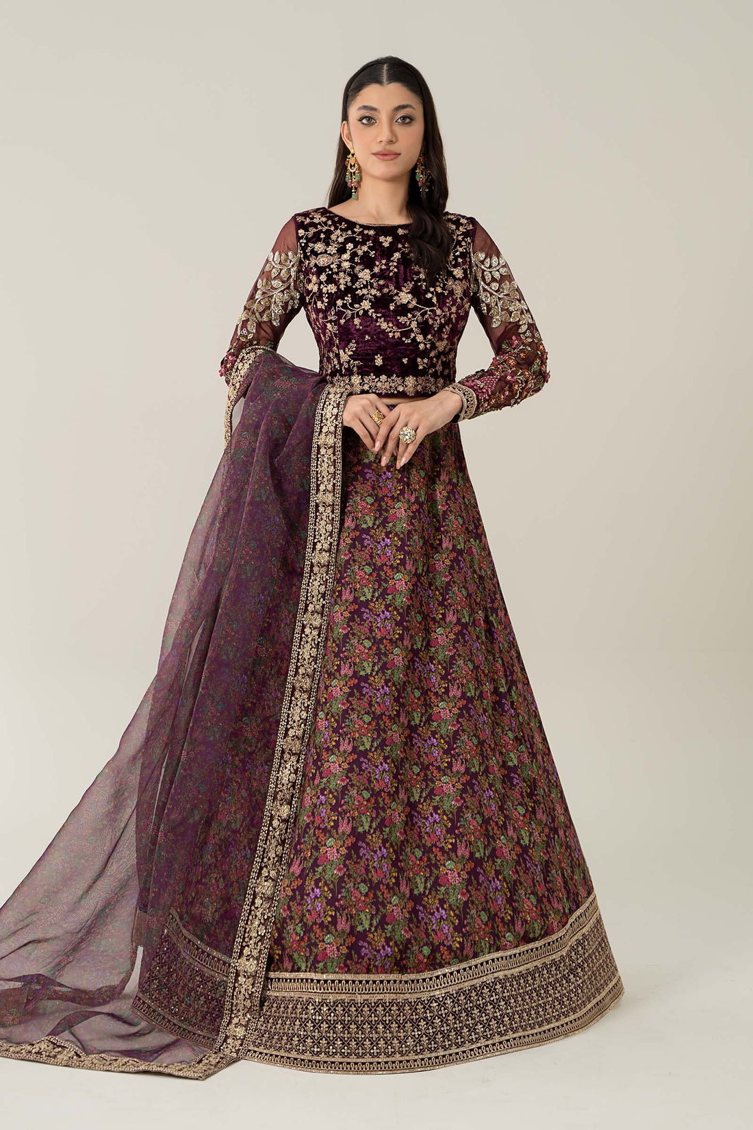 Maira B | Ready to Wear | SF-W24-50 -  Maria B Luxury Formals -  House of Maryam