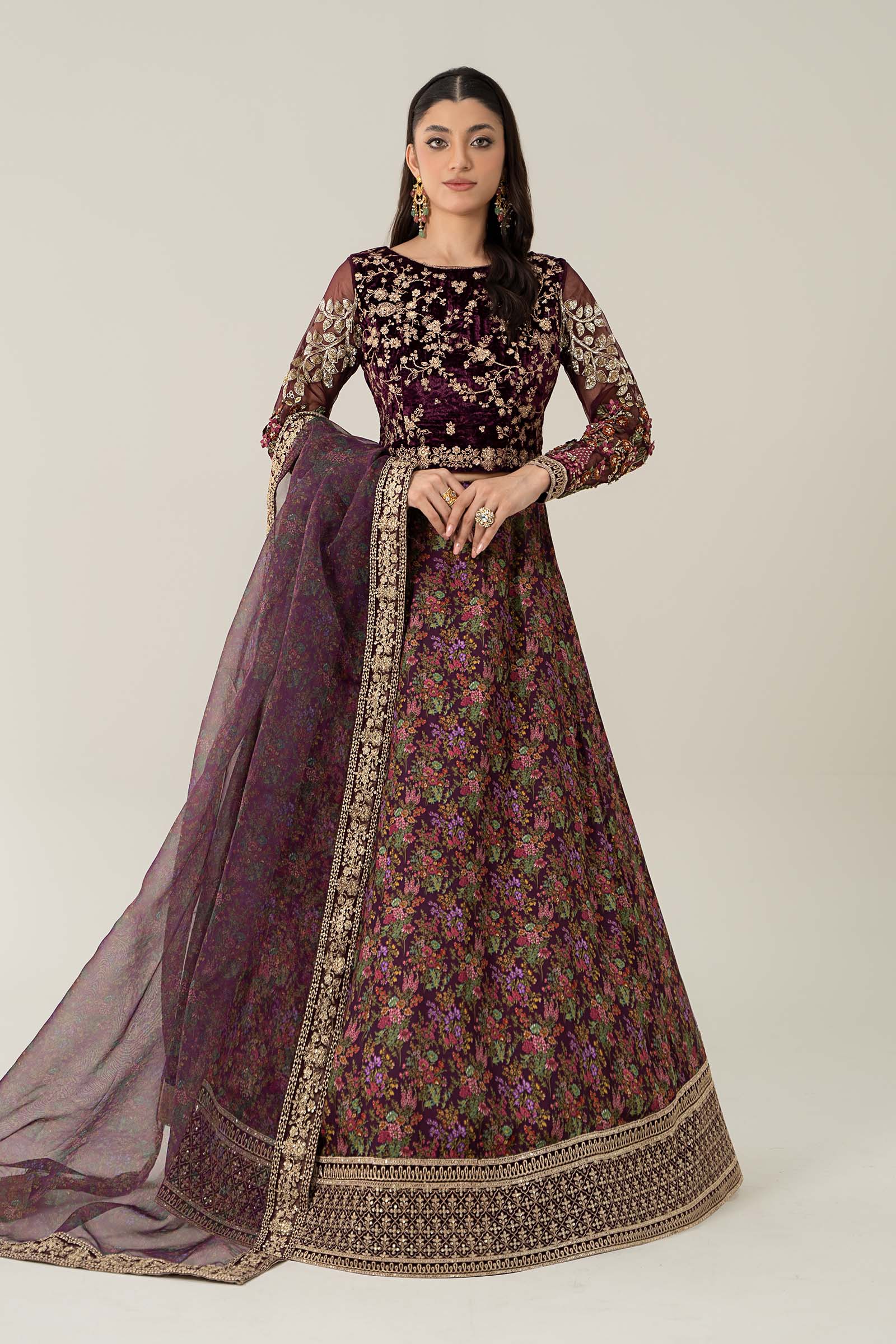 Maira B | Ready to Wear | SF-W24-50 -  Maria B Luxury Formals -  House of Maryam