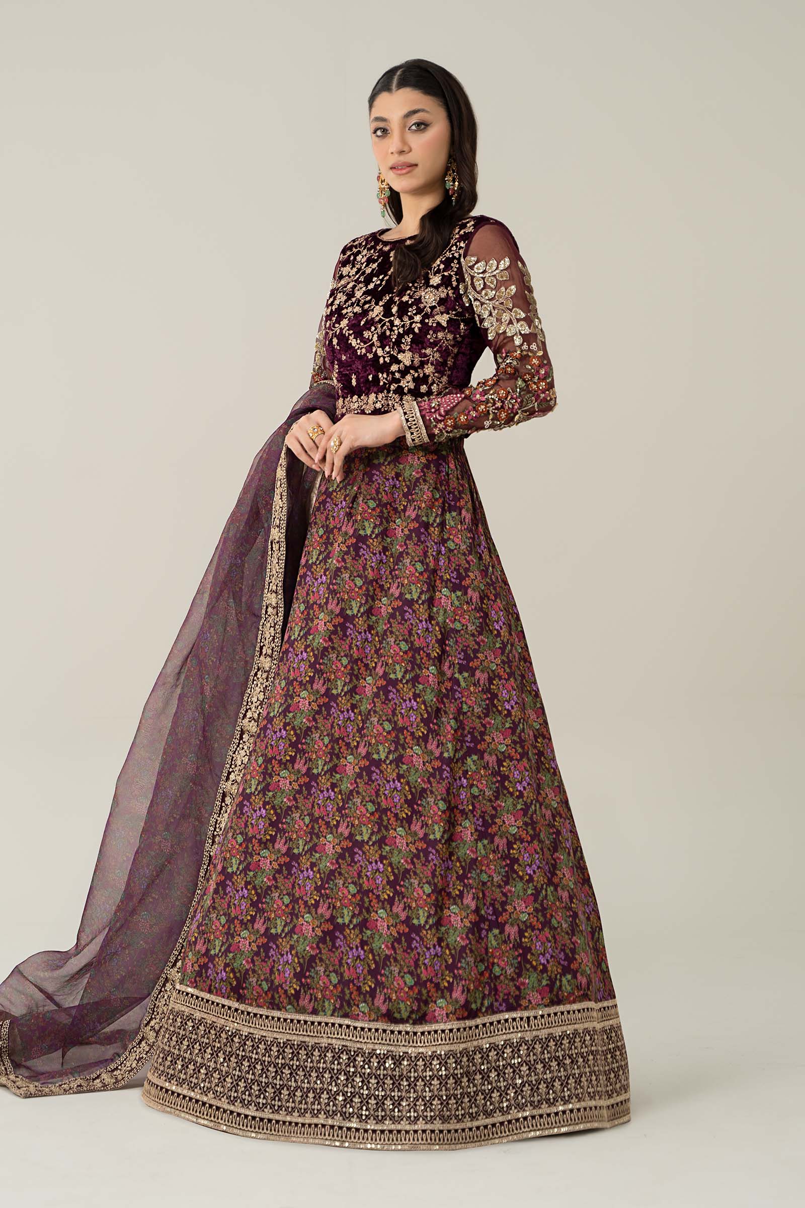 Maira B | Ready to Wear | SF-W24-50 -  Maria B Luxury Formals -  House of Maryam
